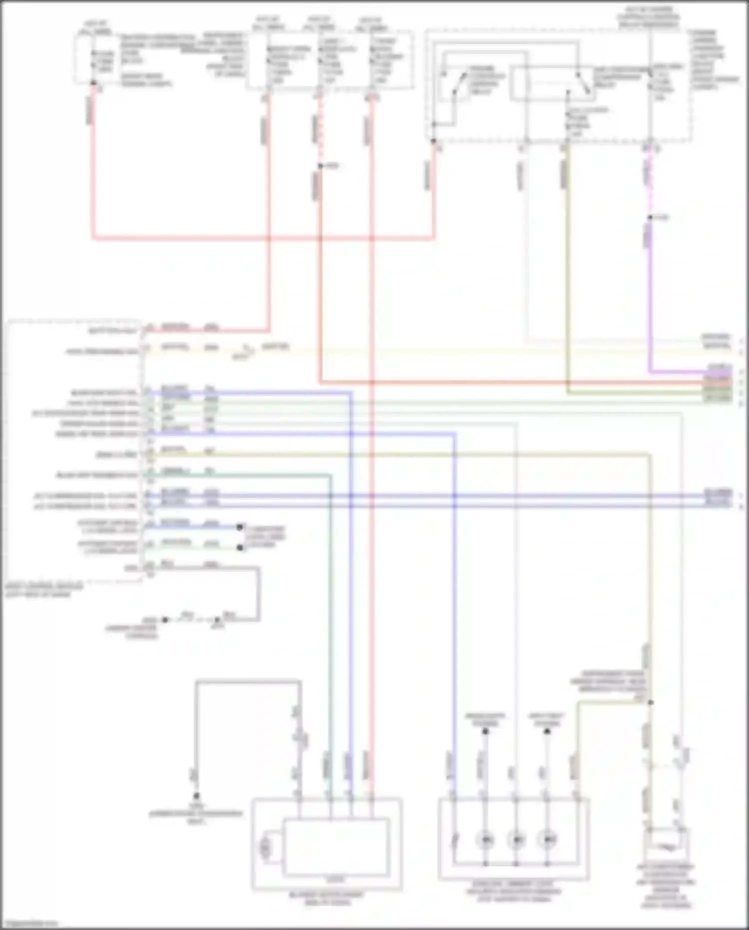 Colorado Chevrolet III (2023-2024): Automatic a/c circuit (1 of 4)