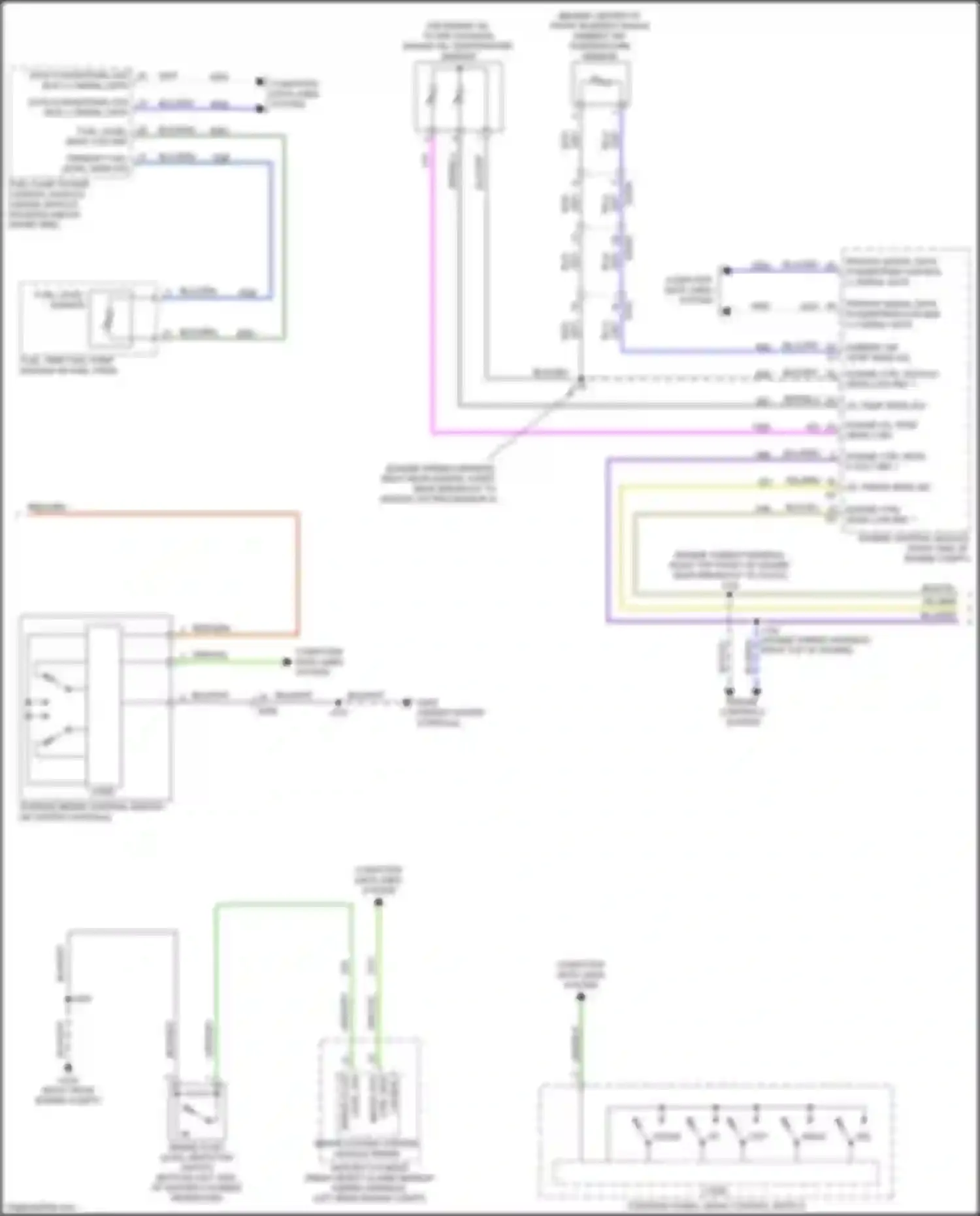 Colorado Chevrolet III (2023-2024): Instrument cluster circuit (2 of 3)
