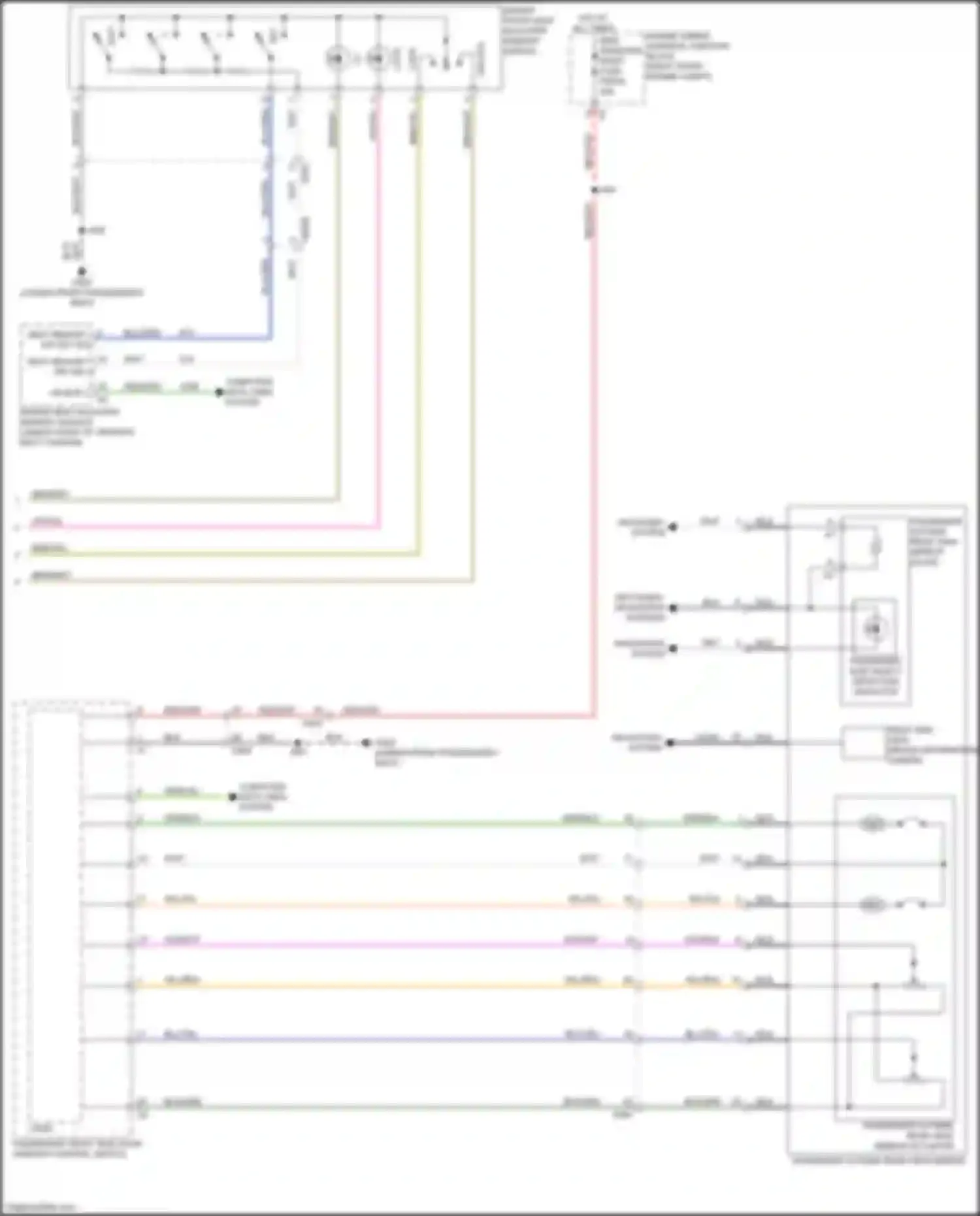 Colorado Chevrolet III (2023-2024): Memory mirrors circuit (2 of 2)