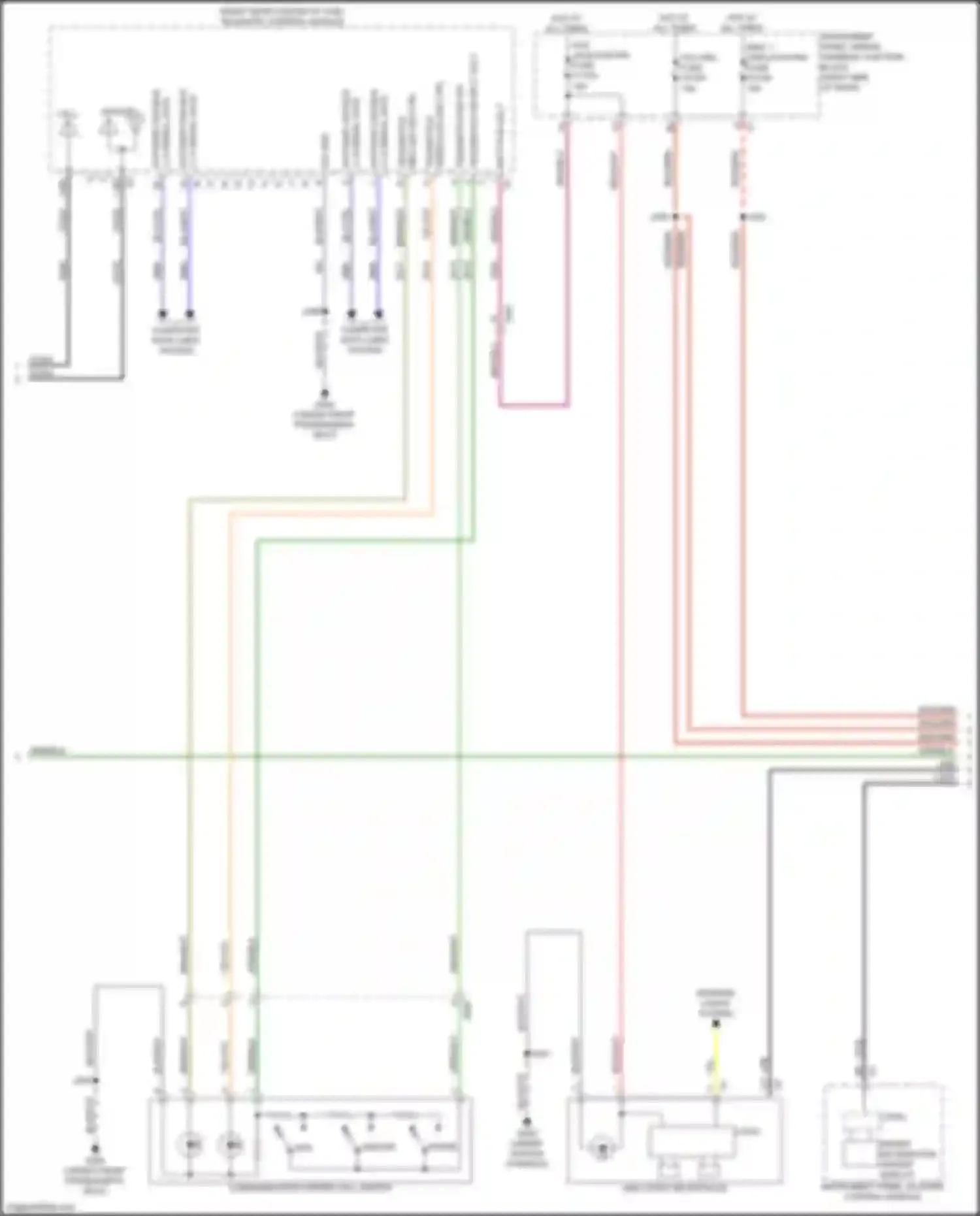 Colorado Chevrolet III (2023-2024): Navigation circuit, w/o amplifier (2 of 4)