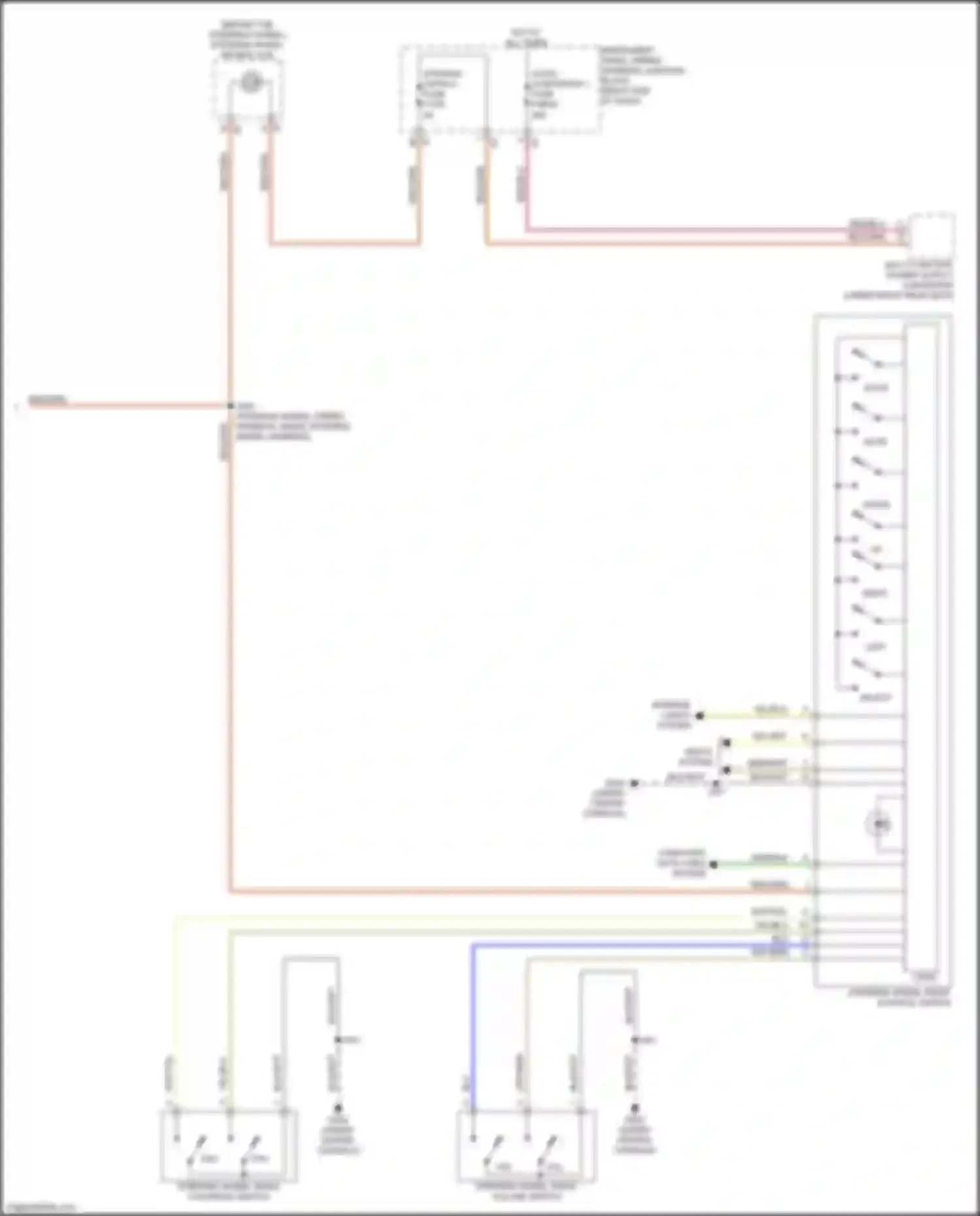 Colorado Chevrolet III (2023-2024): Navigation circuit, w/o amplifier (4 of 4)
