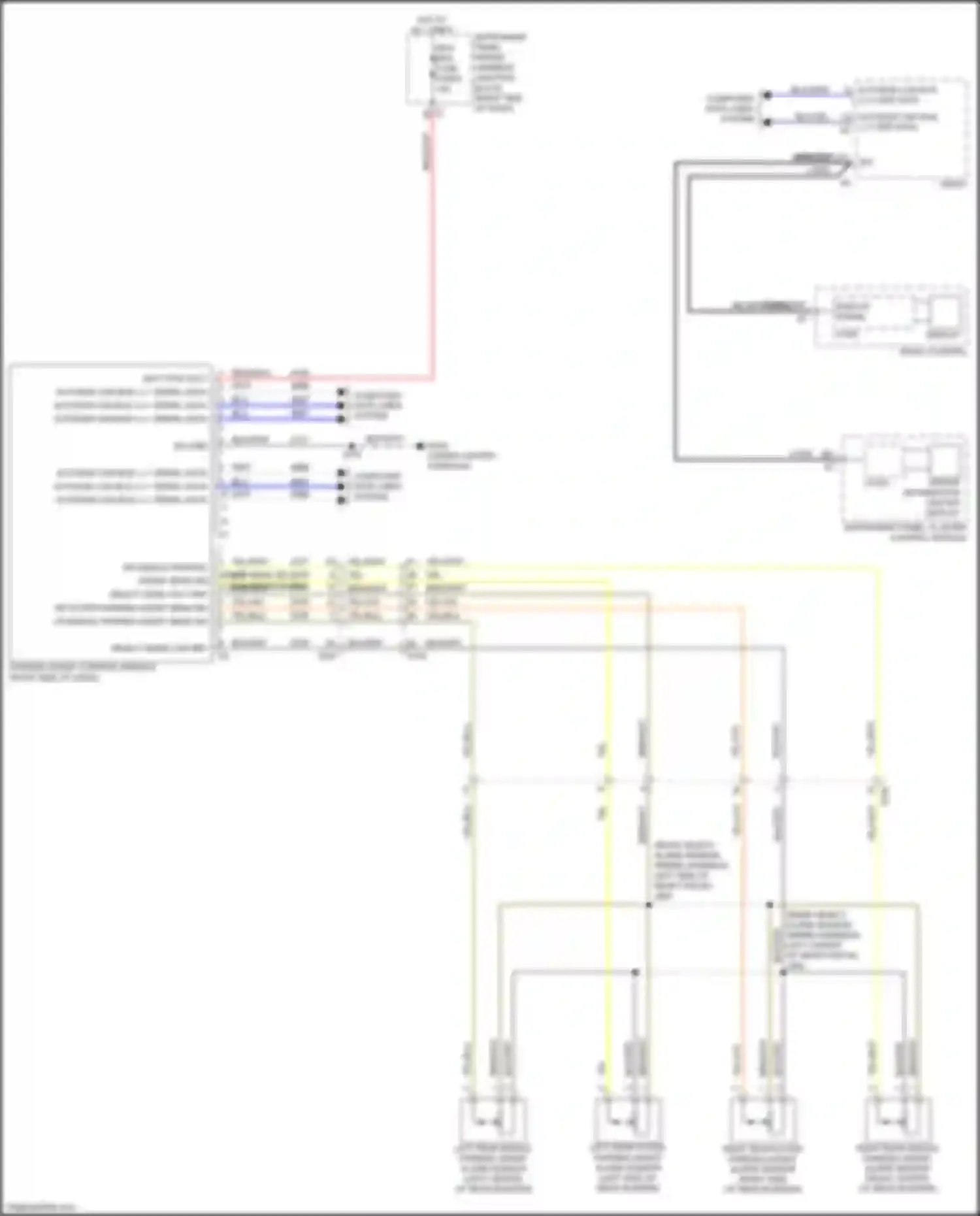 Colorado Chevrolet III (2023-2024): Parking assistant circuit