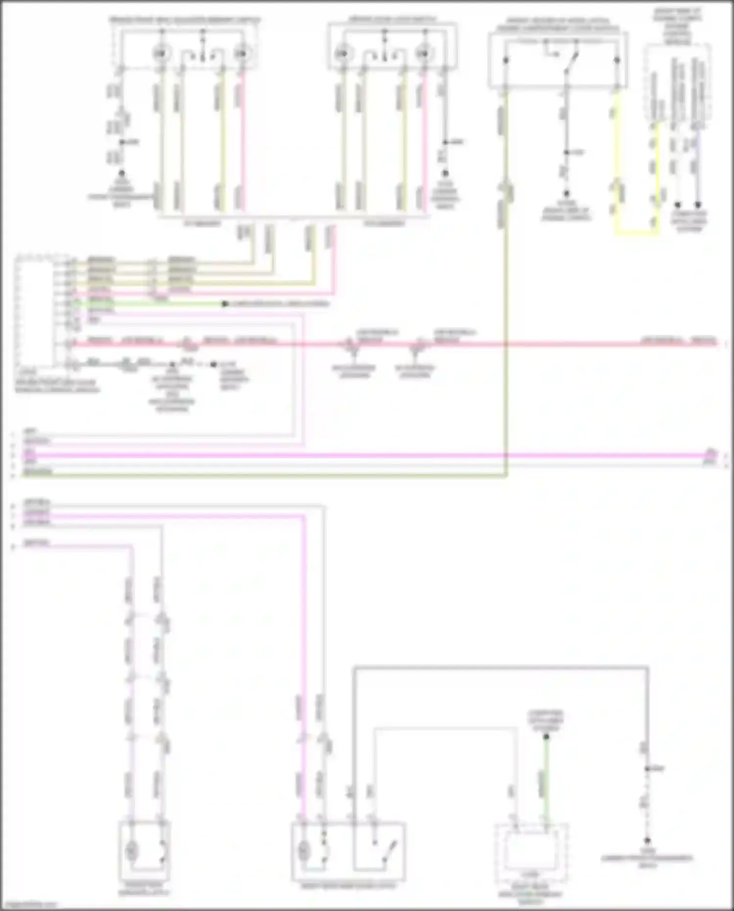 Colorado Chevrolet III (2023-2024): Power door locks circuit, w/o passive keyless entry (2 of 3)