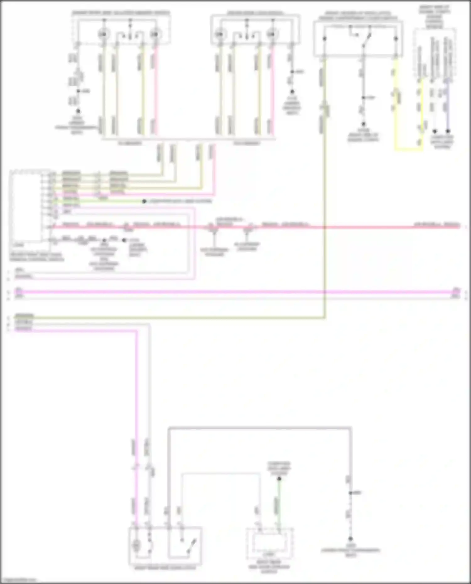 Colorado Chevrolet III (2023-2024): Power door locks circuit, w/ passive keyless entry (3 of 4)