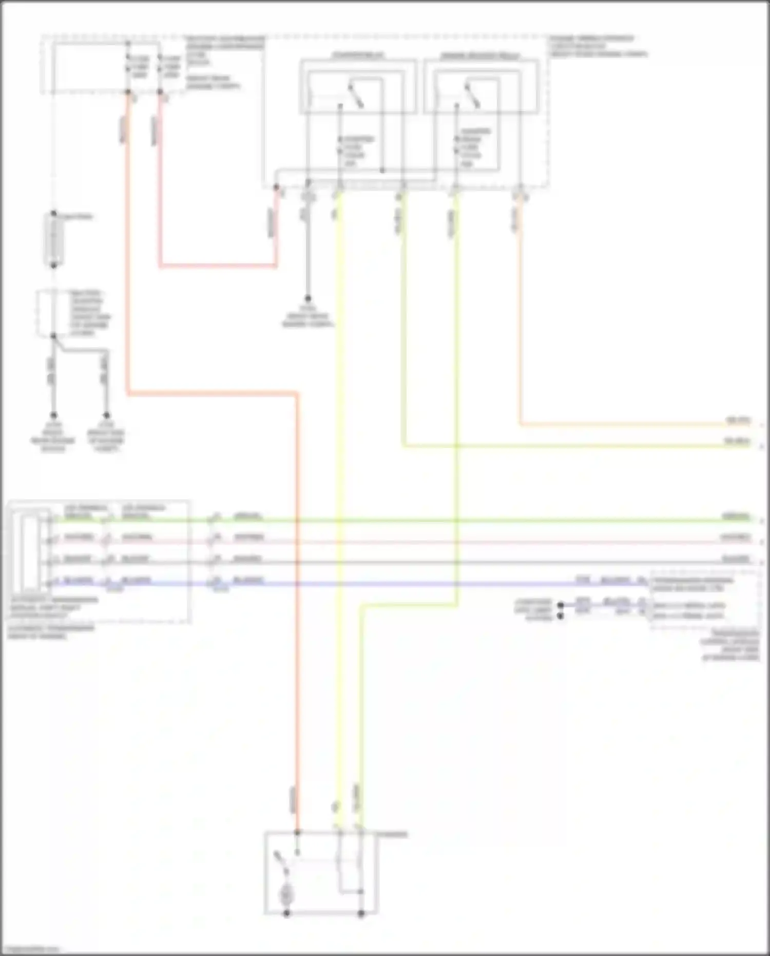 Colorado Chevrolet III (2023-2024): Starting circuit (1 of 2)