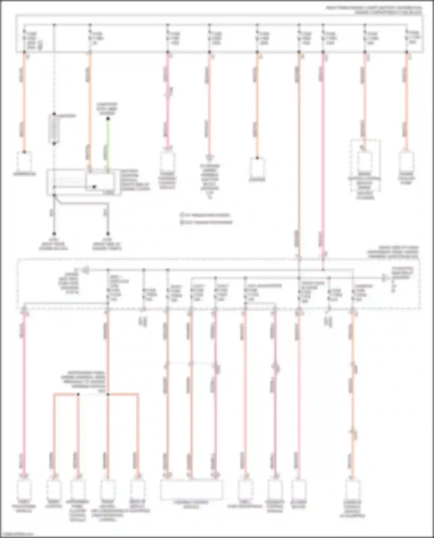 Wiring diagram brake system control module brake master cylinder for Chevrolet Colorado III (2023-2024) (3 of 5)