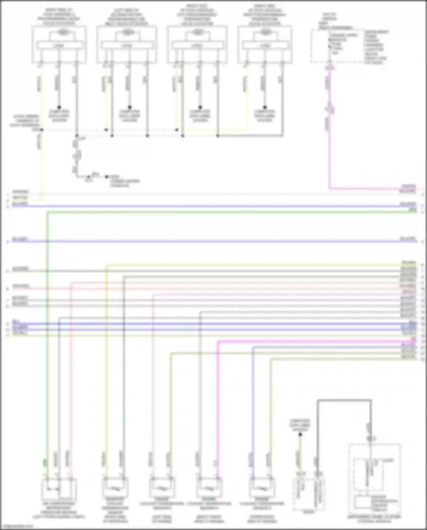Wiring diagram driver information center display for Chevrolet Colorado III (2023-2024) (12 of 20)