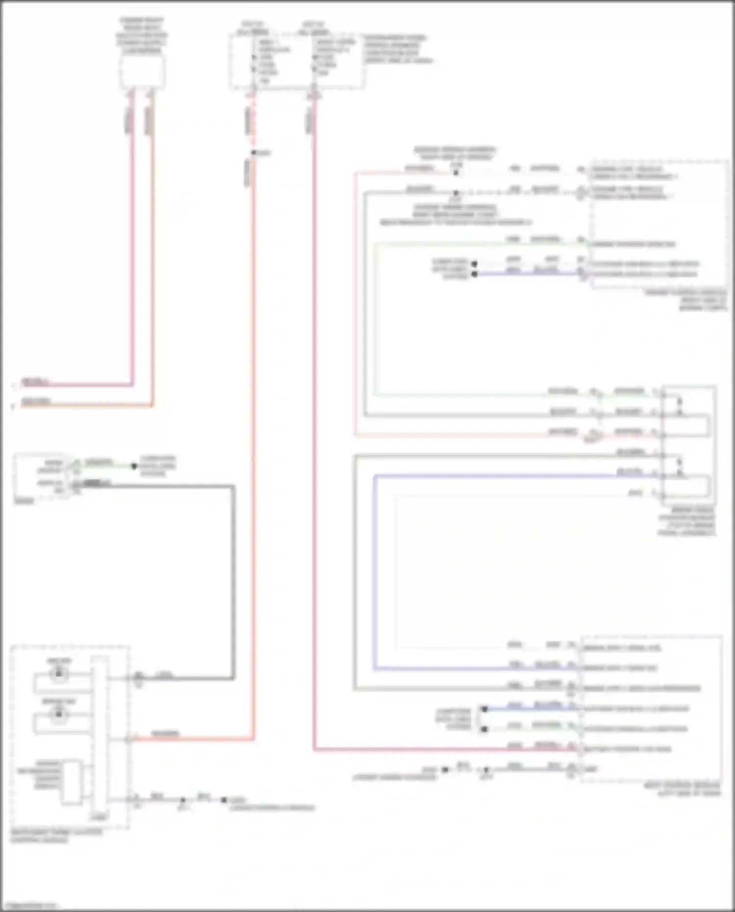 Wiring diagram engine control module for Chevrolet Colorado III (2023-2024) (1 of 13)