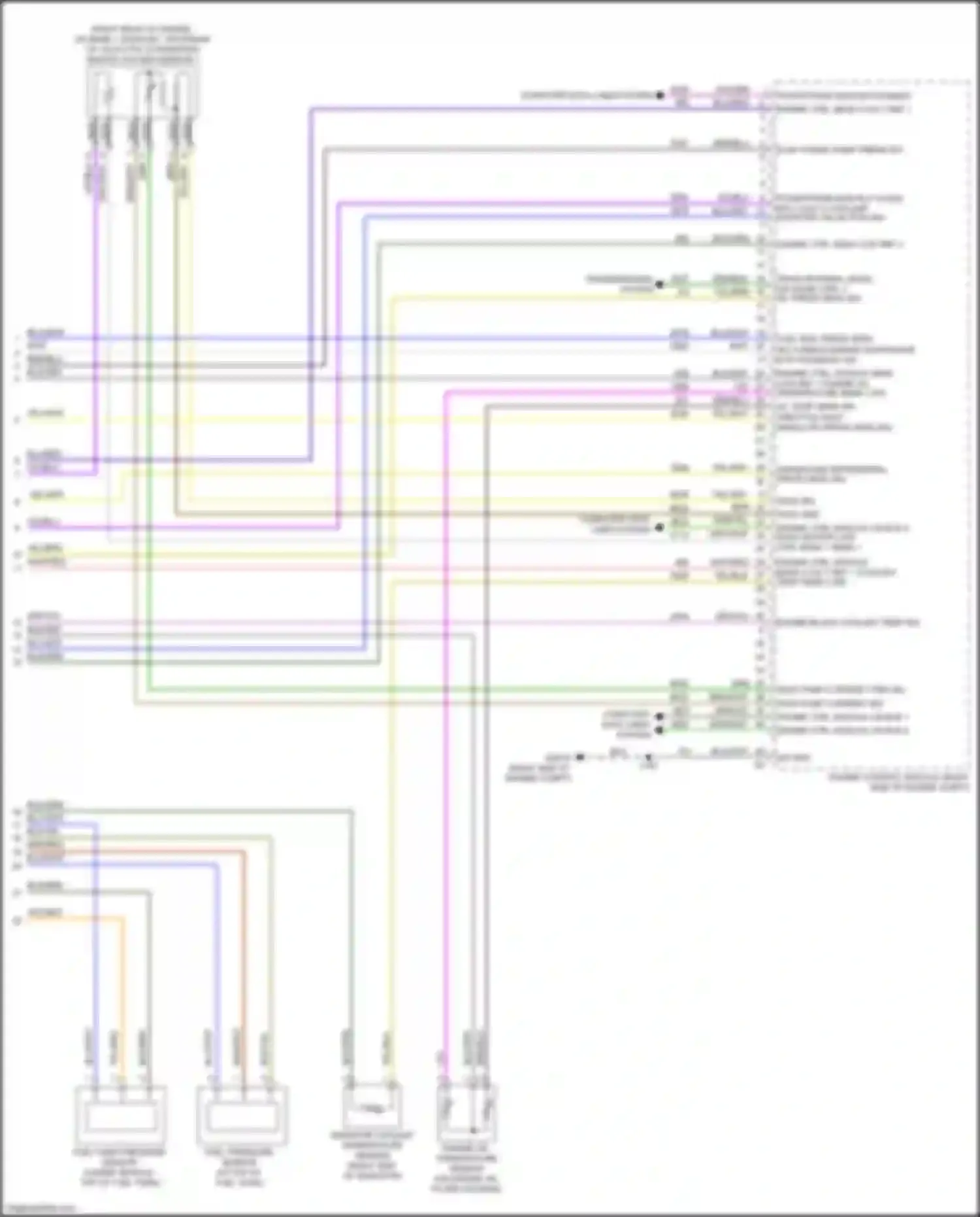 Wiring diagram engine ctrl vehicle sens low ref 1 engine oil temperature sens 2 sig for Chevrolet Colorado III (2023-2024) (1 of 2)