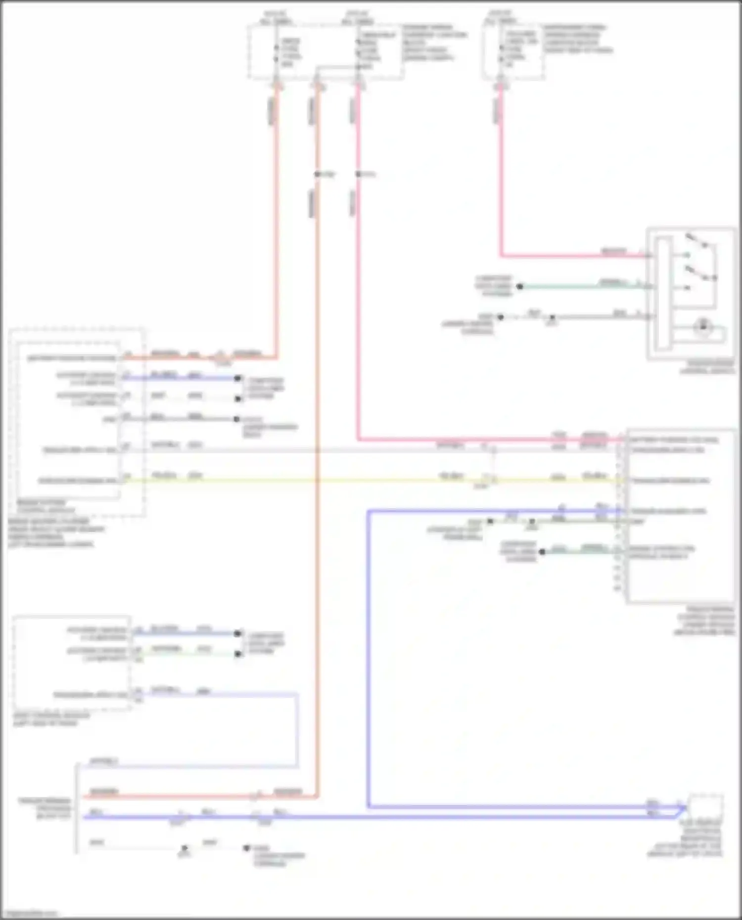 Wiring diagram engine wiring harness junction block for Chevrolet Colorado III (2023-2024) (20 of 47)
