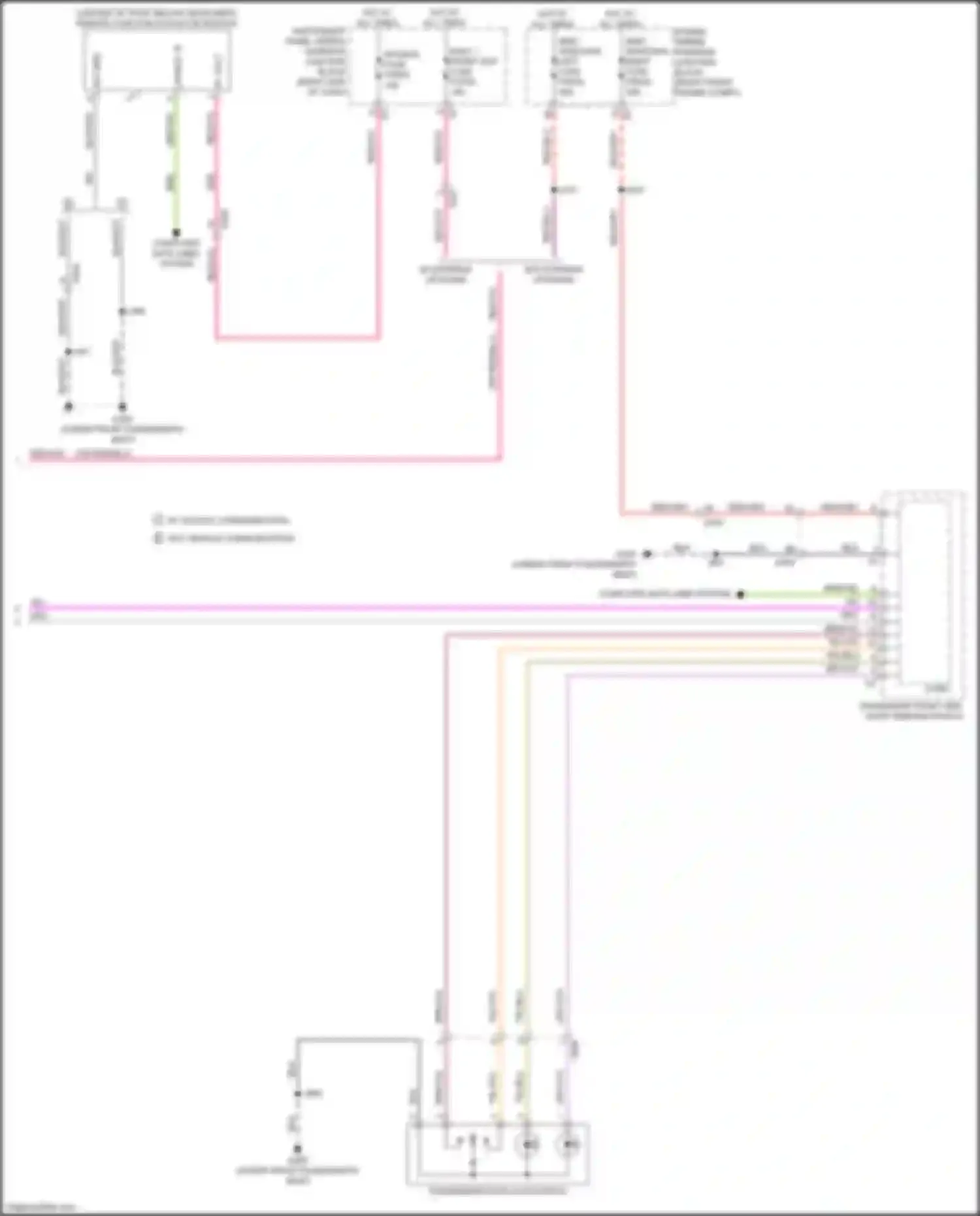 Wiring diagram engine wiring harness junction block for Chevrolet Colorado III (2023-2024) (21 of 47)