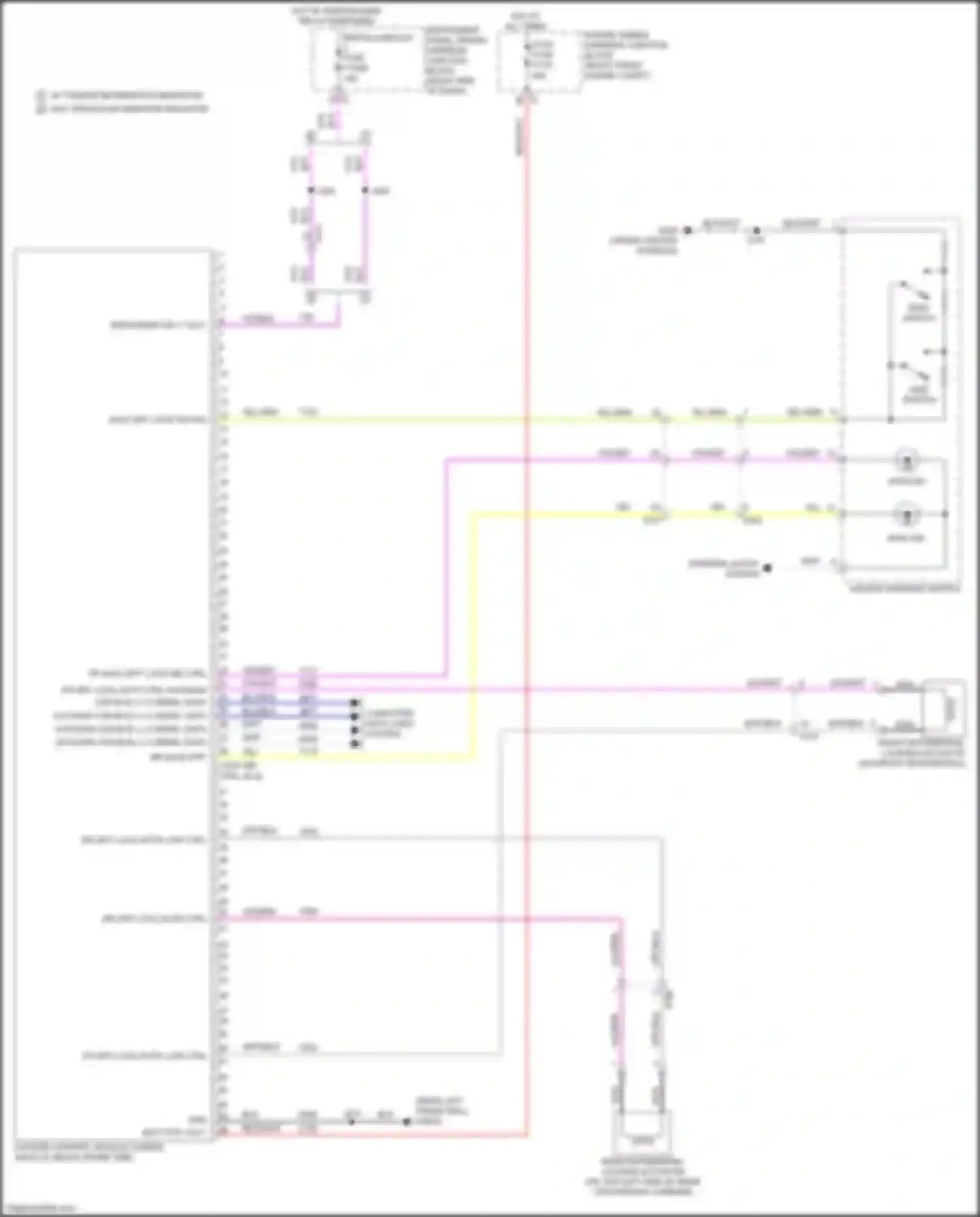 Wiring diagram fr diff lock actr low ctrl for Chevrolet Colorado III (2023-2024) (1 of 1)