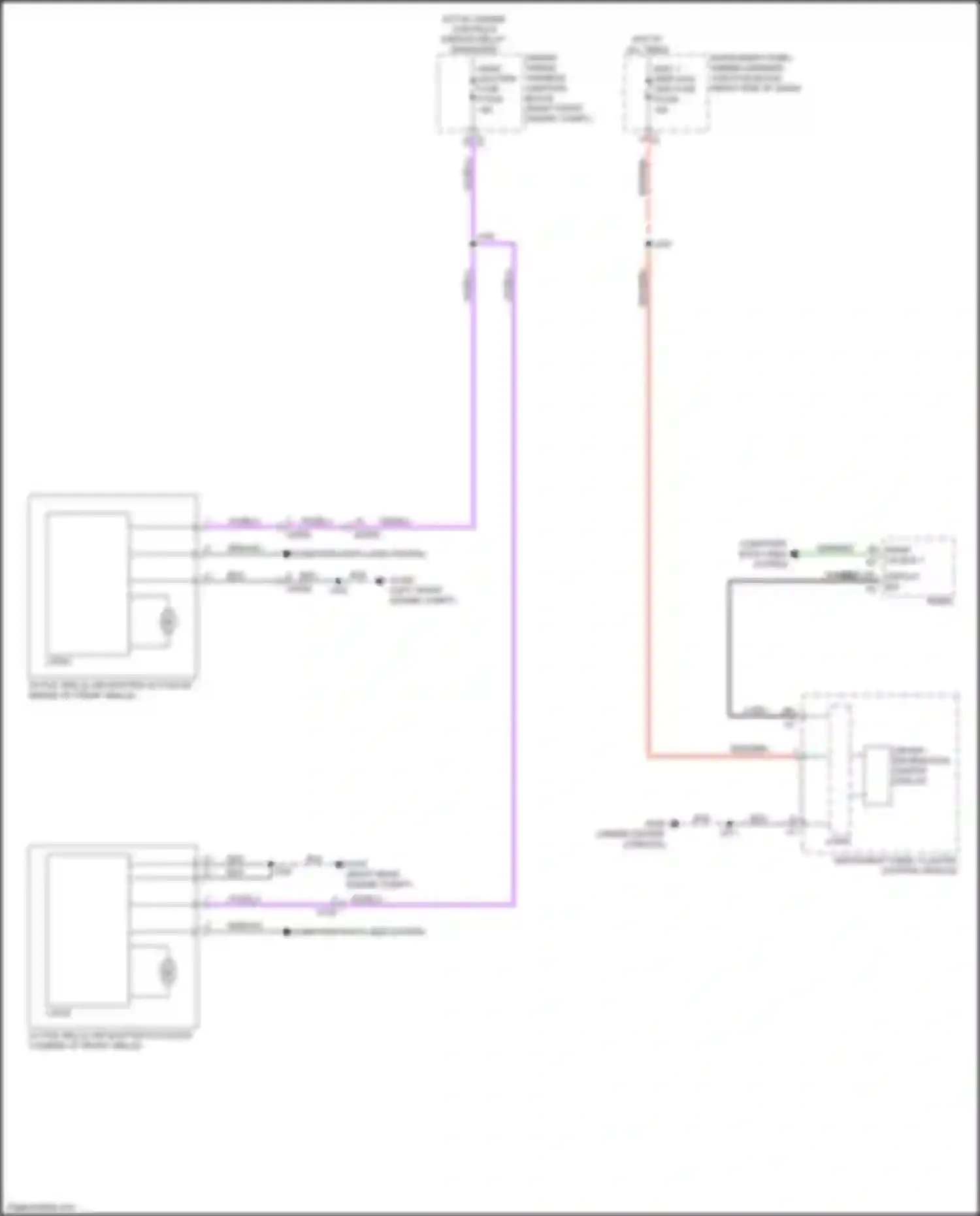 Wiring diagram gy head up display sig for Chevrolet Colorado III (2023-2024) (1 of 1)