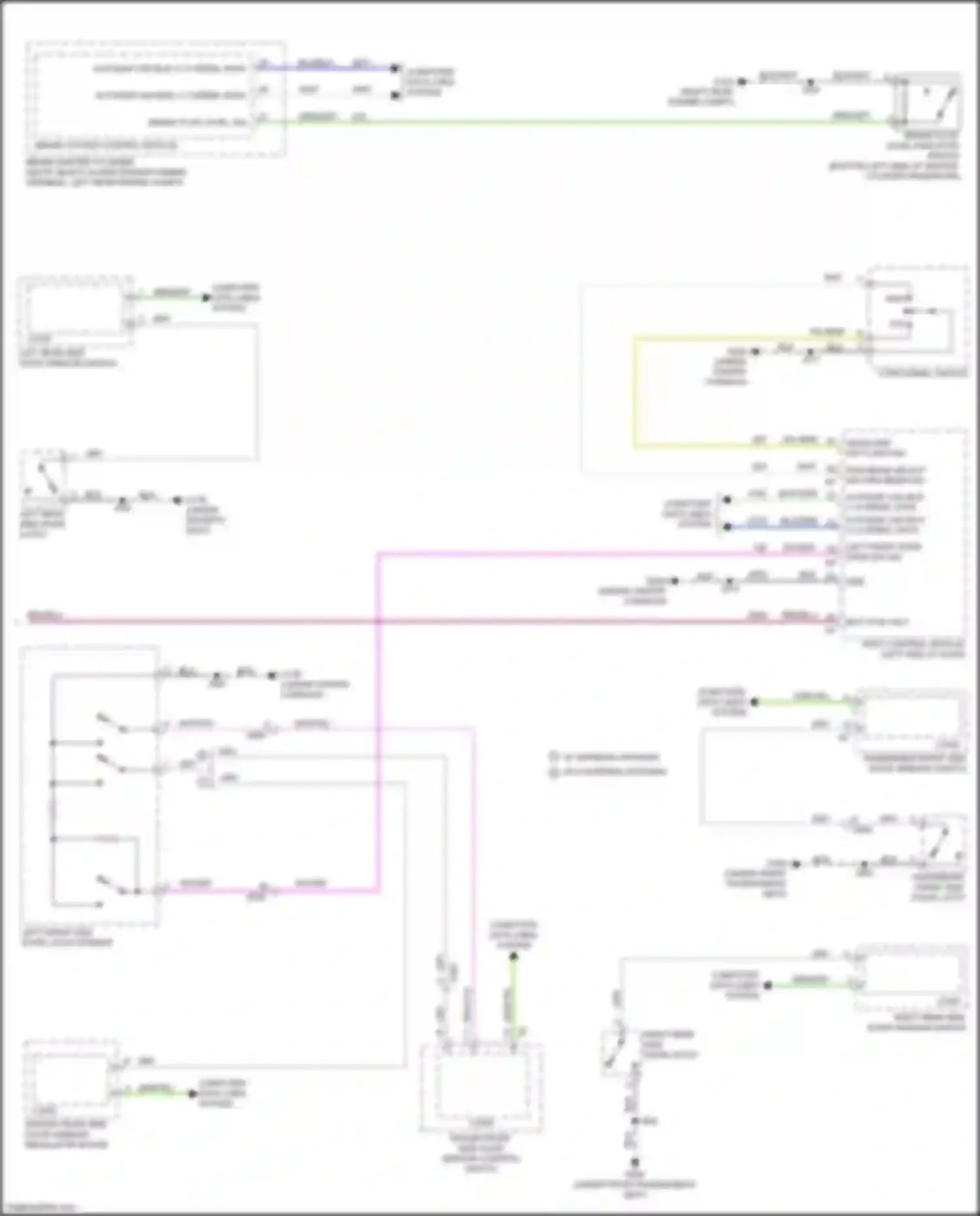 Wiring diagram high beam select sw high beam sig for Chevrolet Colorado III (2023-2024) (1 of 1)