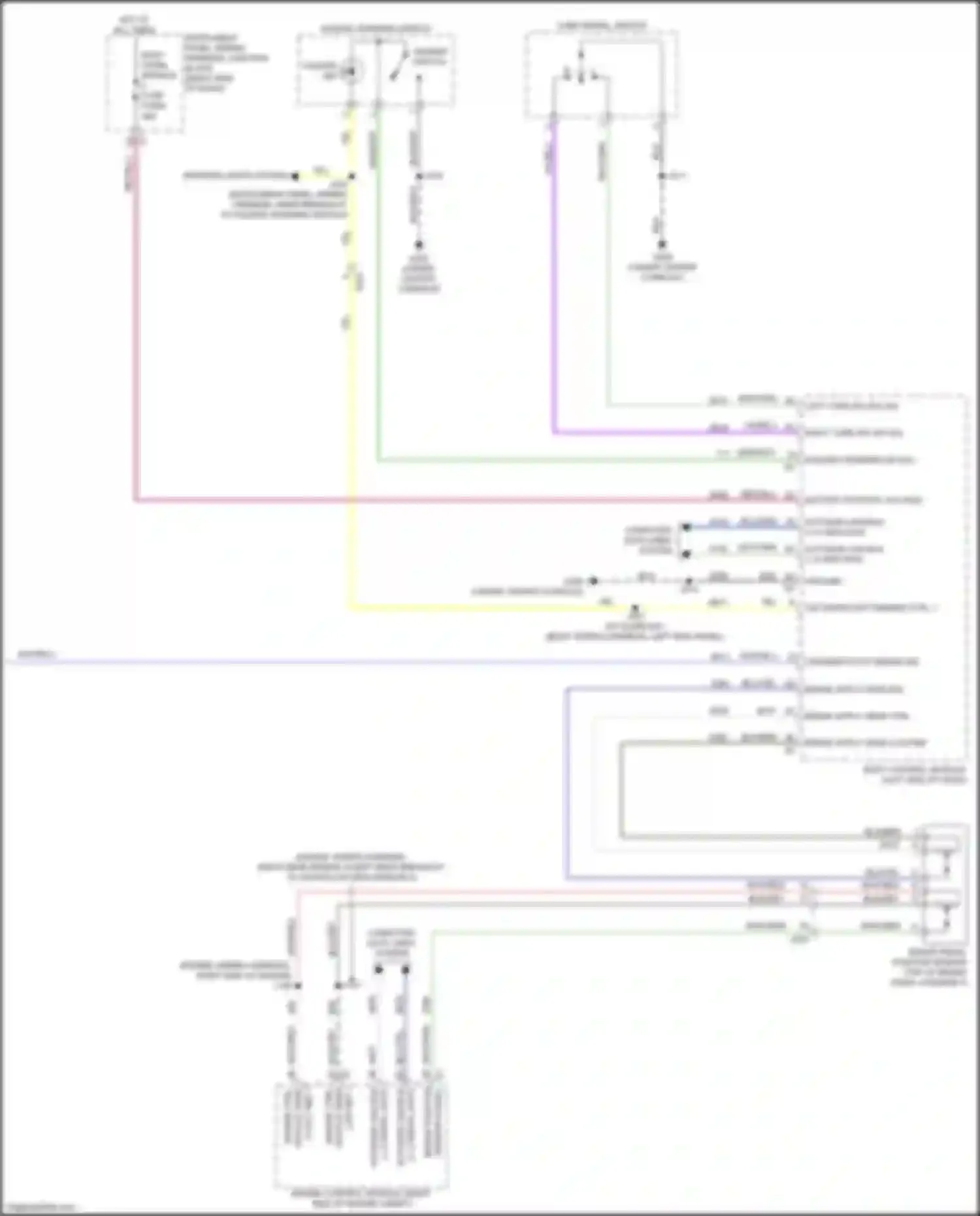 Wiring diagram led backlight dimming ctrl 1 for Chevrolet Colorado III (2023-2024) (2 of 3)