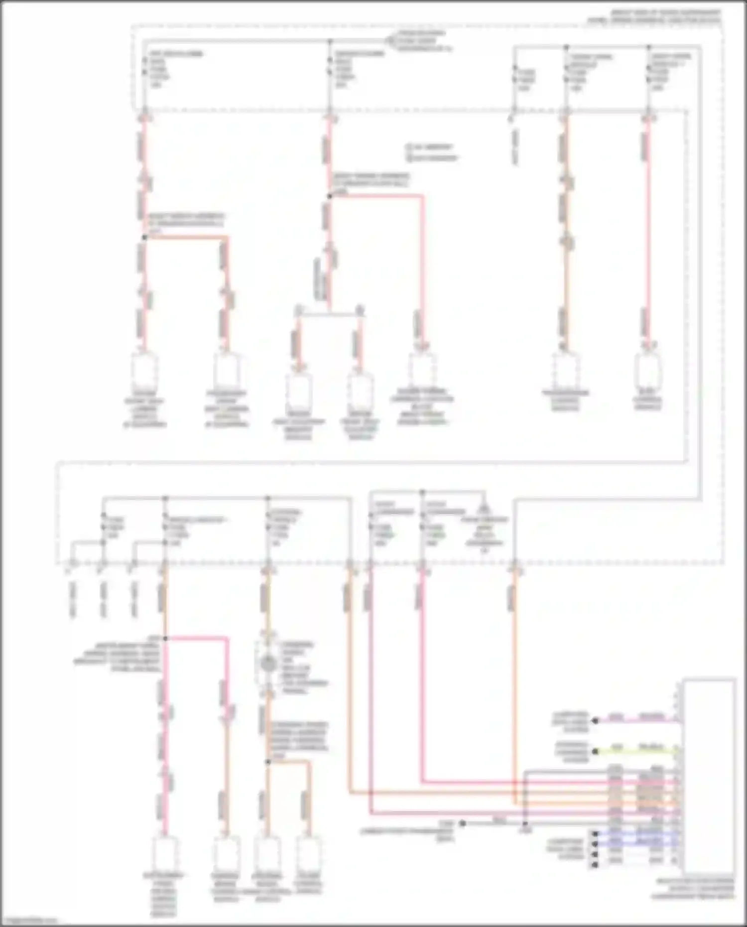 Wiring diagram parking brake control switch for Chevrolet Colorado III (2023-2024) (6 of 7)