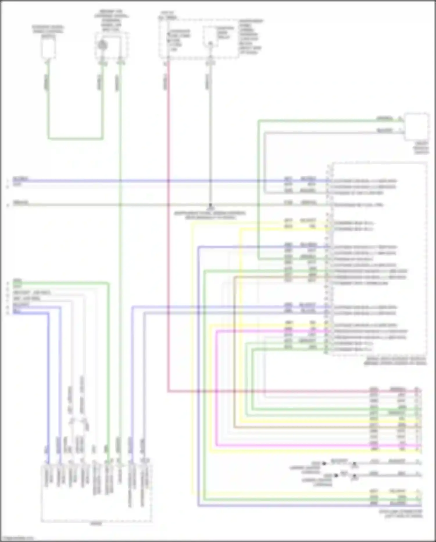 Wiring diagram passive st sw 2 low ref for Chevrolet Colorado III (2023-2024) (1 of 1)
