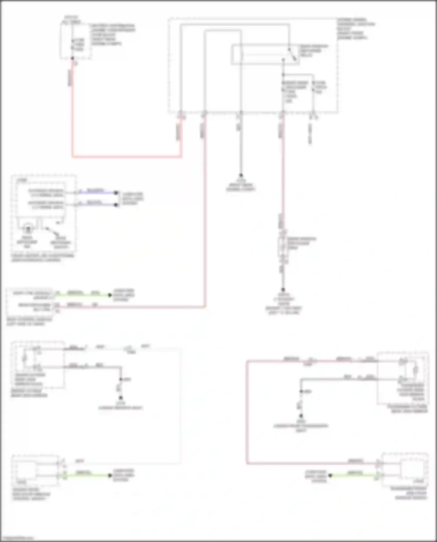 Wiring diagram rear defogger rly ctrl for Chevrolet Colorado III (2023-2024) (1 of 1)