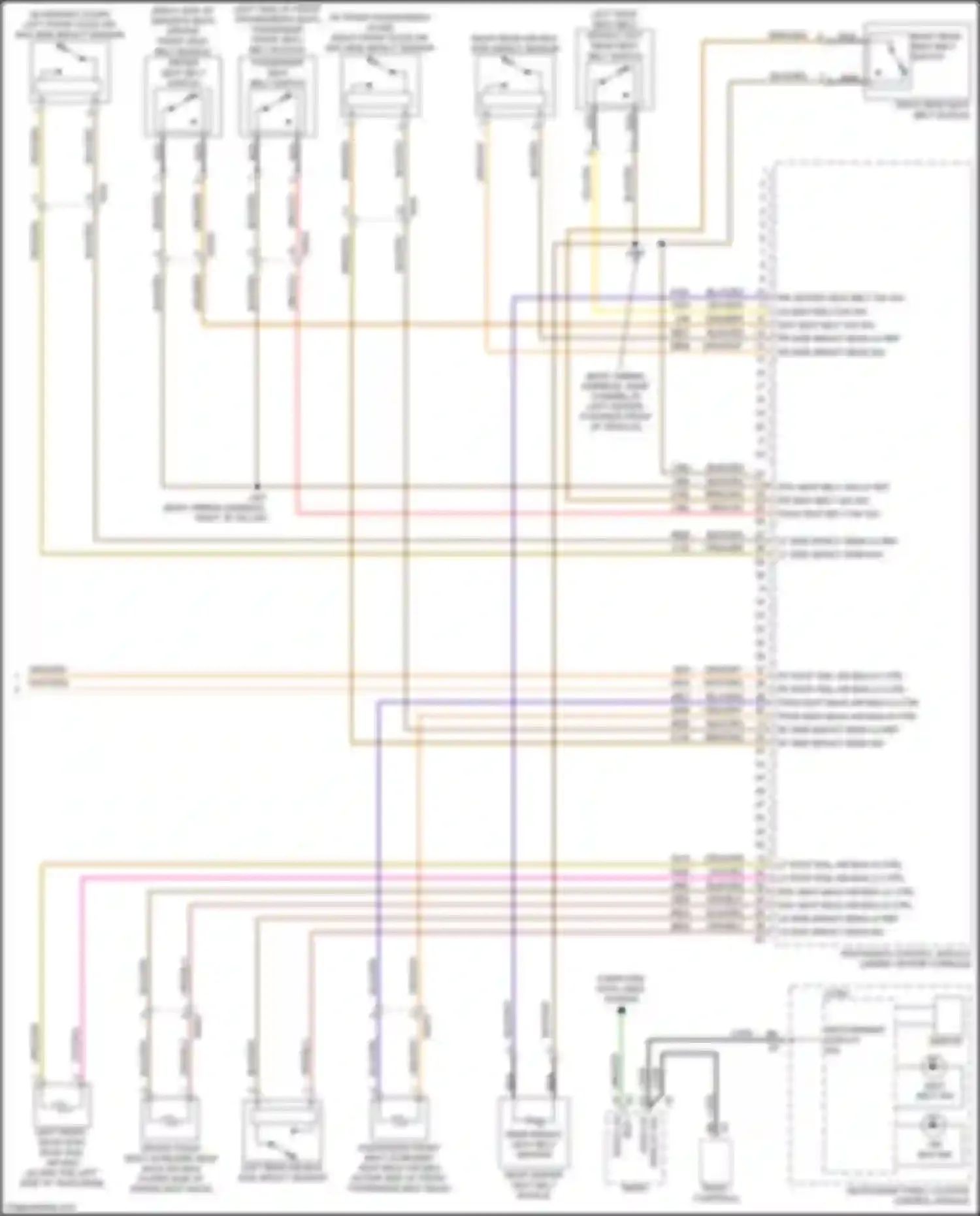 Wiring diagram rf side impact sens lo ref for Chevrolet Colorado III (2023-2024) (1 of 1)