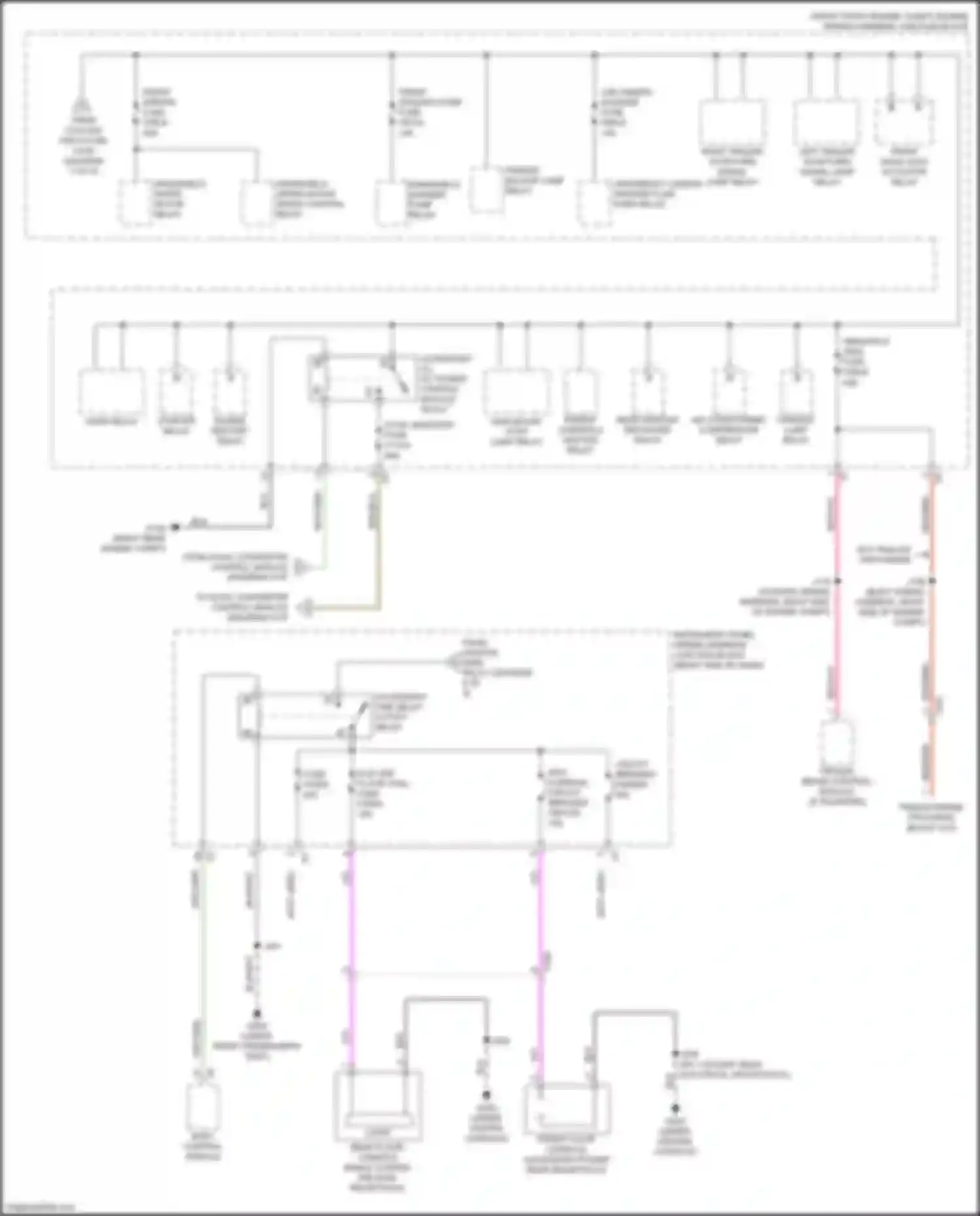 Wiring diagram starter relay for Chevrolet Colorado III (2023-2024) (2 of 3)