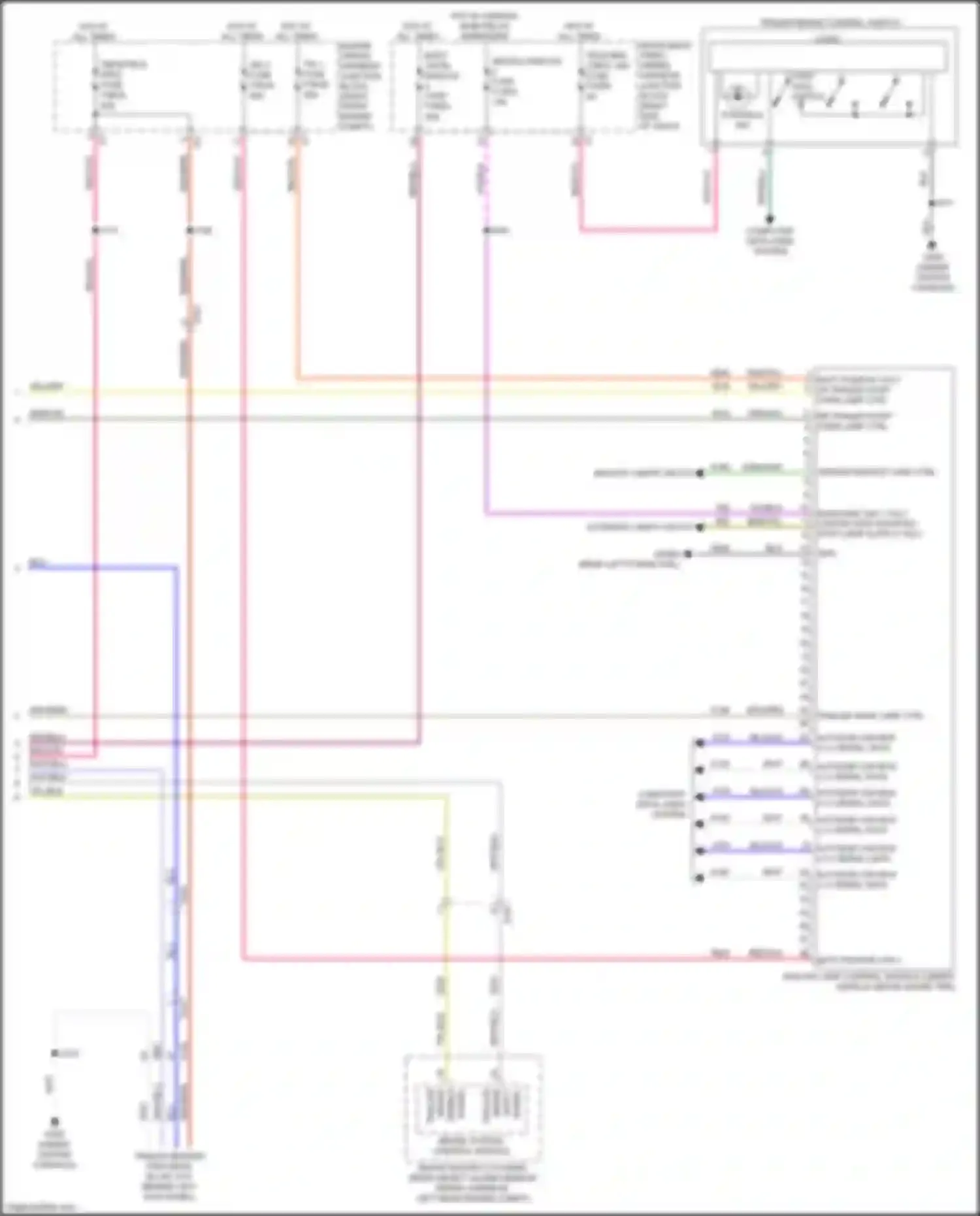 Wiring diagram trailer backup lamp ctrl for Chevrolet Colorado III (2023-2024) (2 of 2)