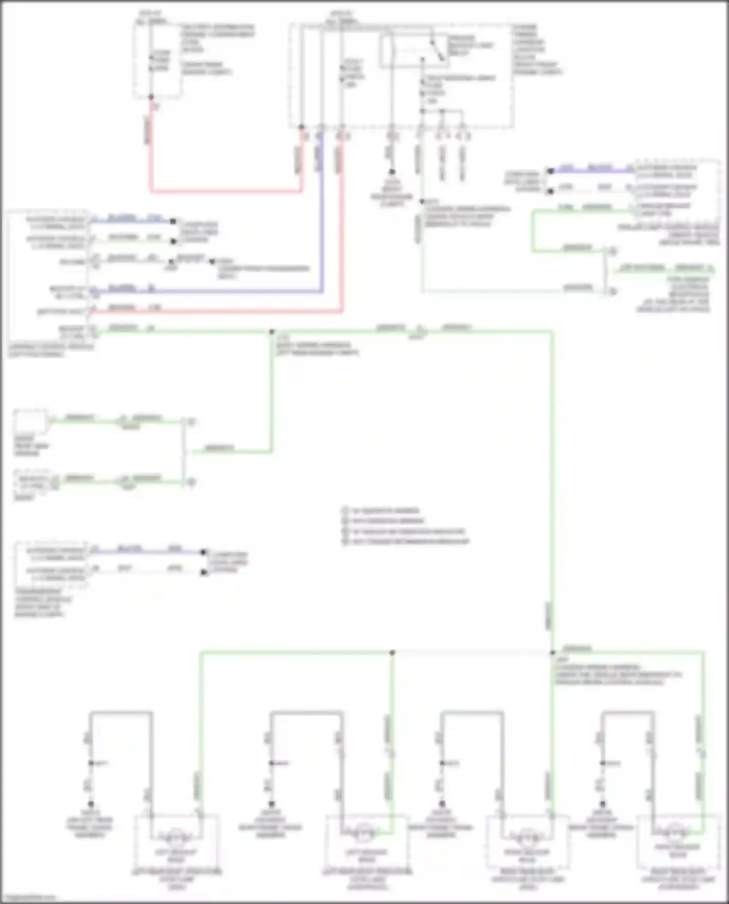 Wiring diagram trailer backup lamp relay for Chevrolet Colorado III (2023-2024) (1 of 3)
