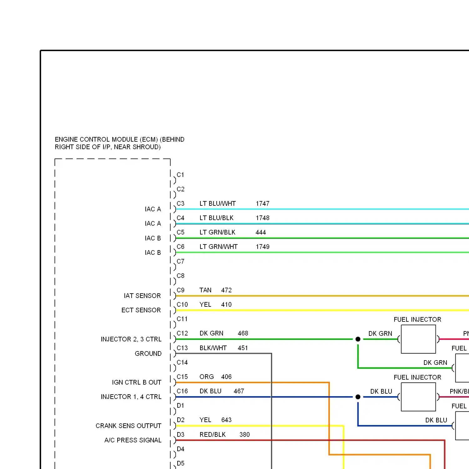 demo - Wiring diagram engine performance 2.2l (vin 4)s (1 of 2) Wiring diagram engine performance 2.2l (vin 4)s (1 of 2)