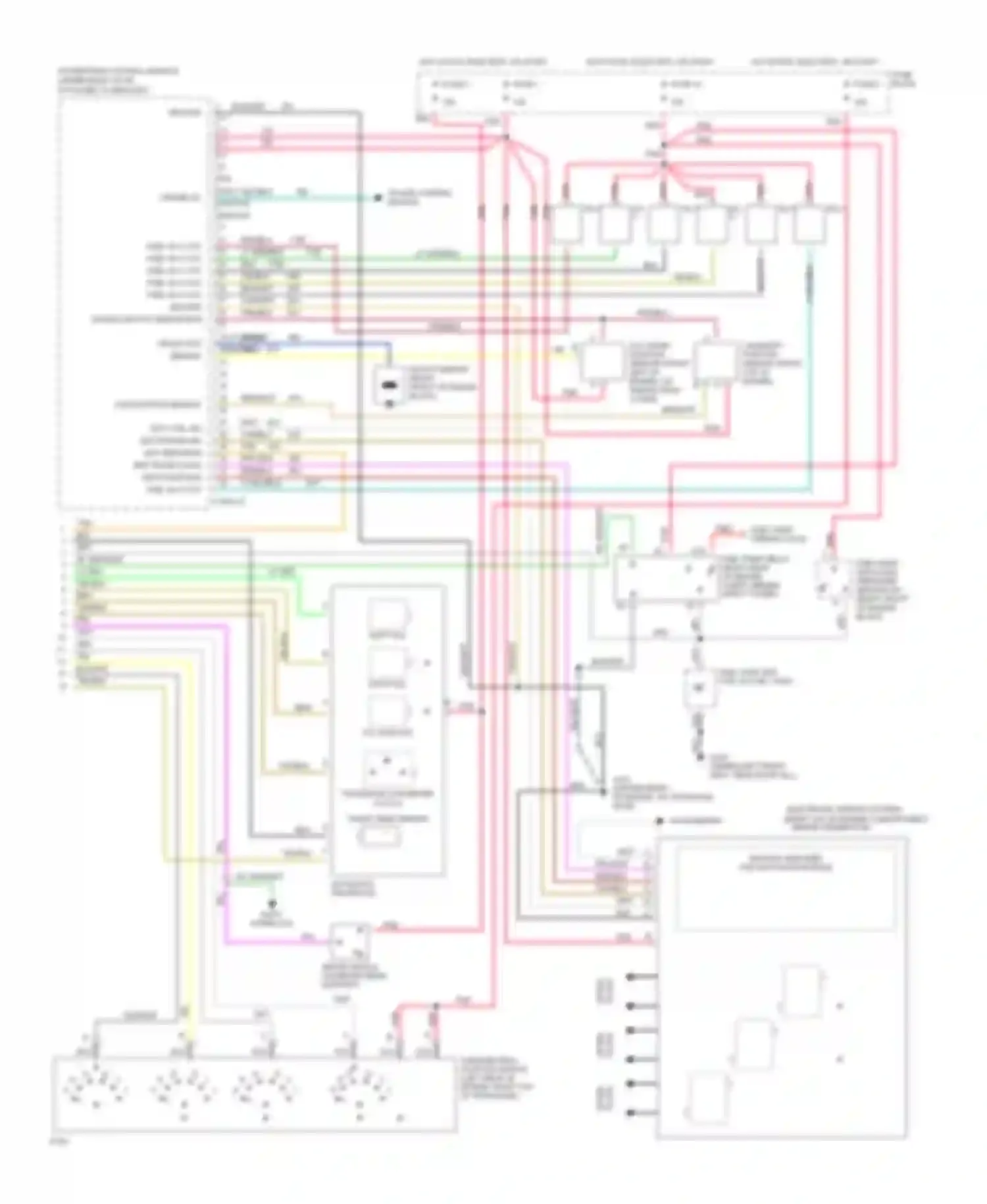 Wiring diagram plugs spark for Chevrolet Corsica I (1987-1996) (1 of 1)
