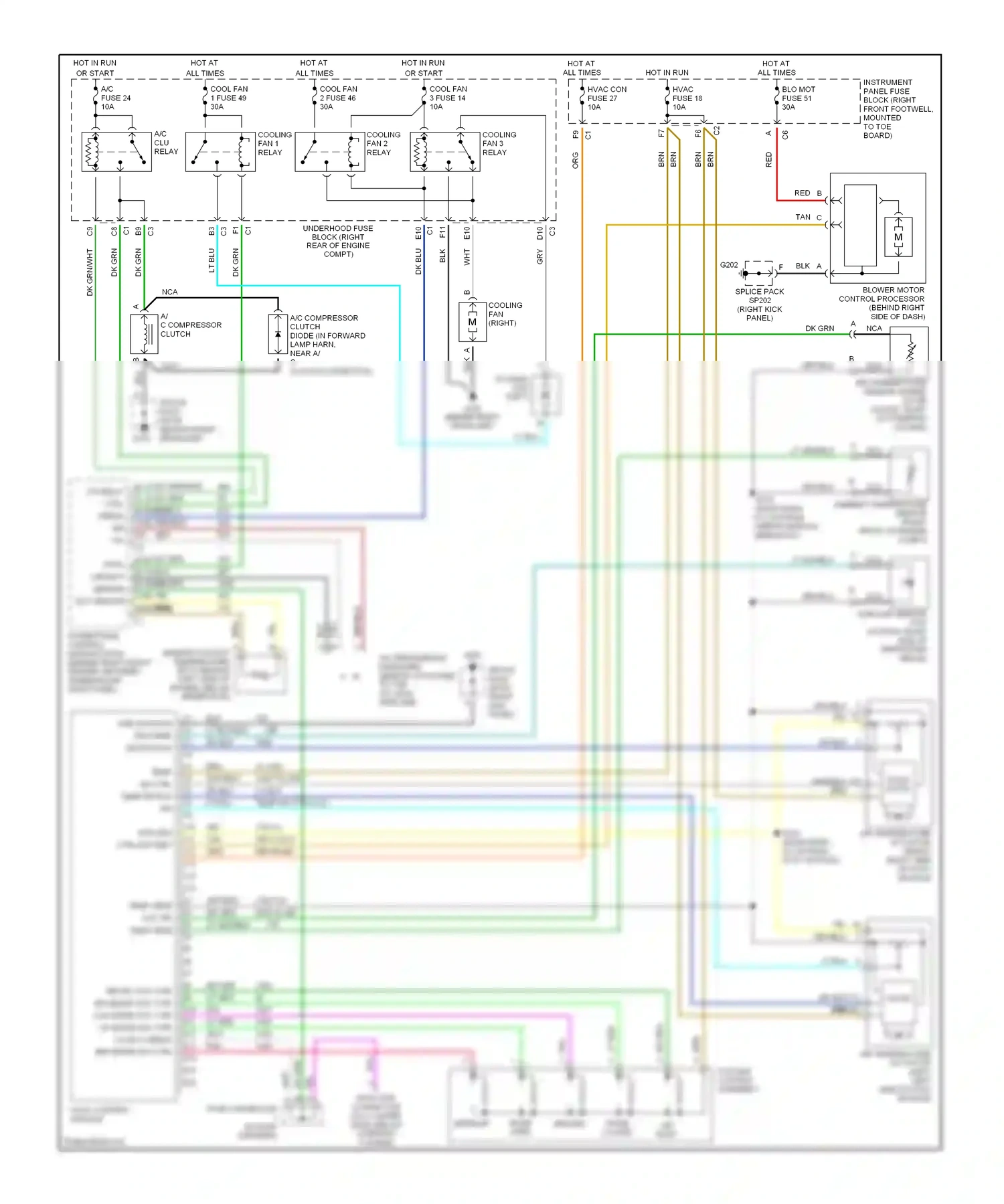 Chevrolet Corvette C5 (1997-2004) gry wiring diagram  (3 of 37)