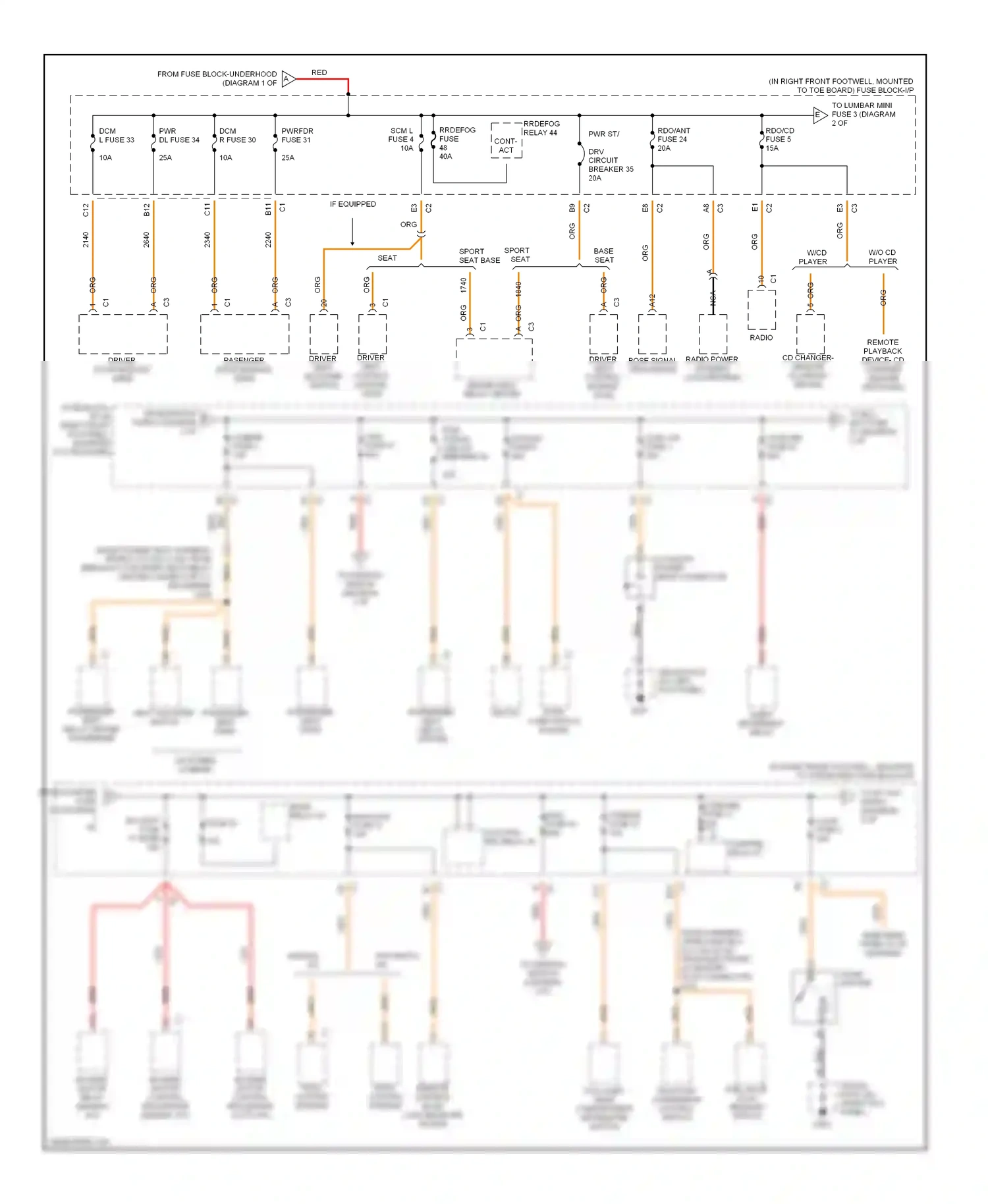 Chevrolet Corvette C5 (1997-2004) nca wiring diagram  (27 of 37)
