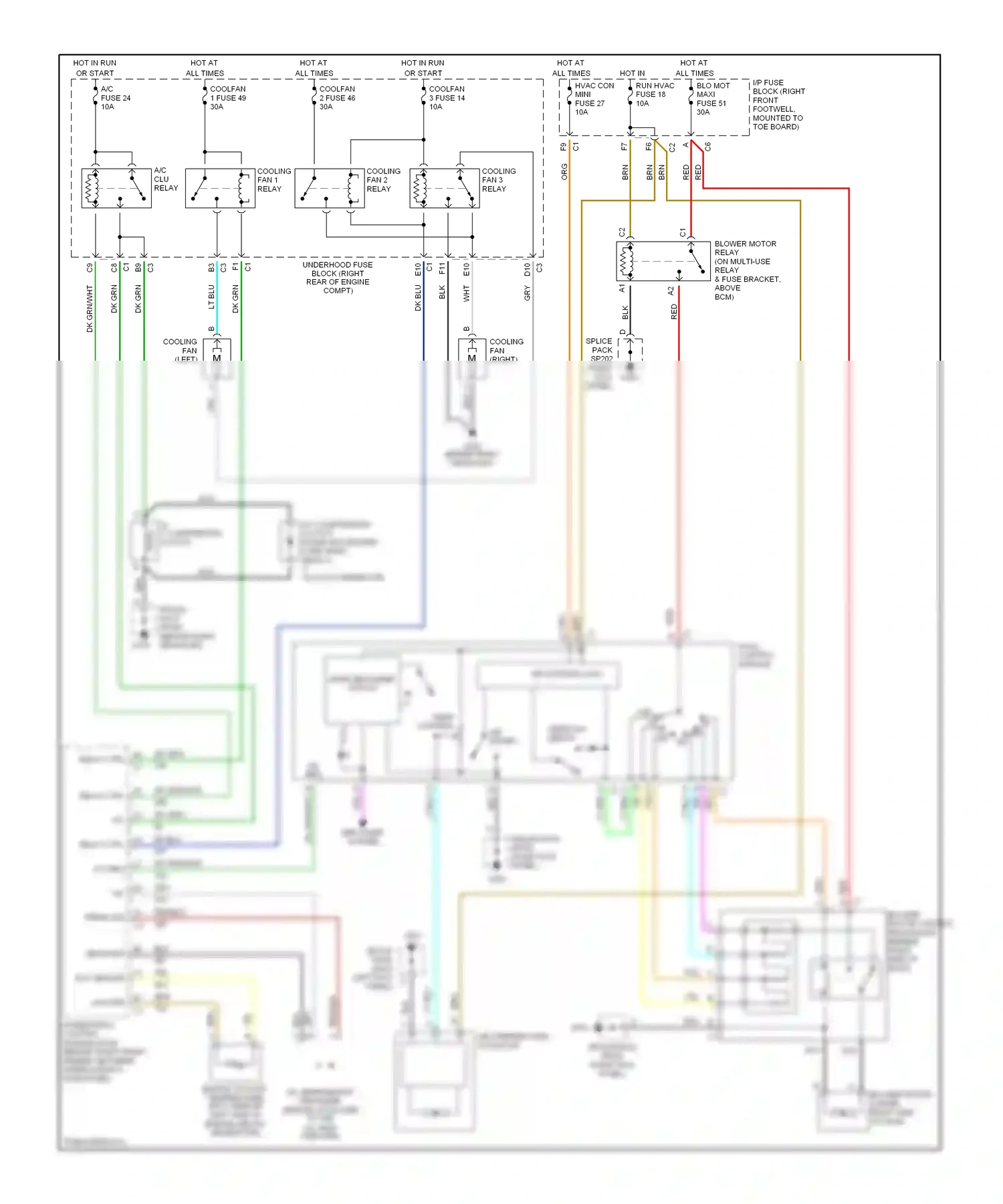 Chevrolet Corvette C5 (1997-2004) off lo wiring diagram  (1 of 1)