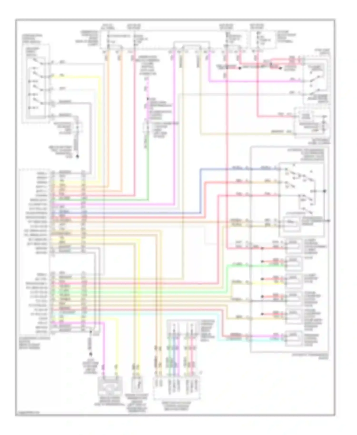 Wiring diagram stop lamp switch for Chevrolet Corvette C5 (1997-2004) (1 of 1)