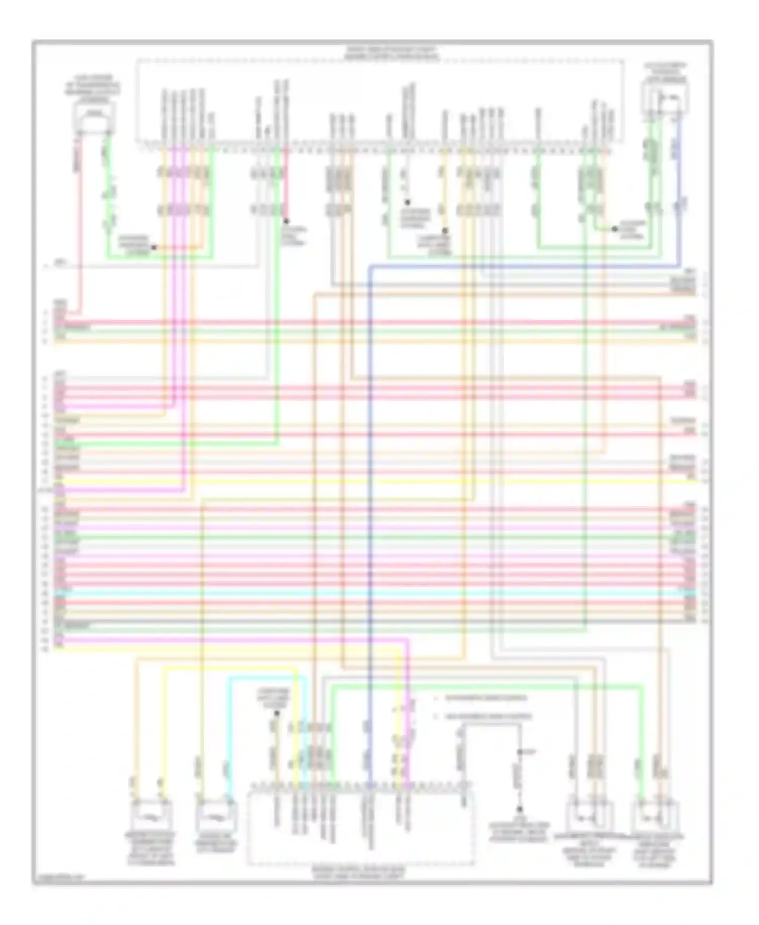 Corvette Chevrolet C6 (2004-2014): Wiring diagram engine performance 6.2l vin t (3 of 6)