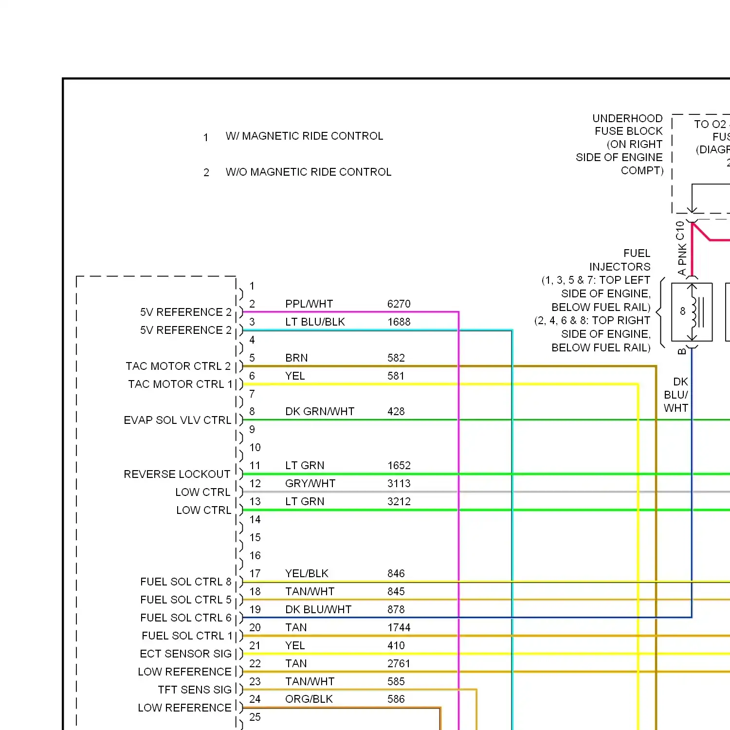 demo - Wiring diagram engine performance 6.2l vin w (1 of 4) Wiring diagram engine performance 6.2l vin w (1 of 4)