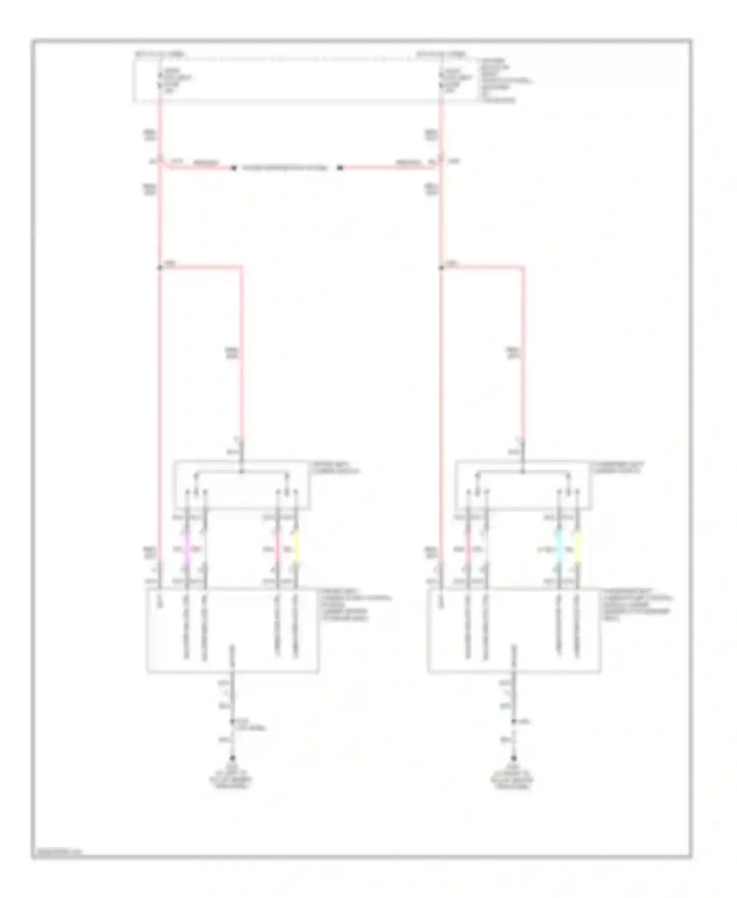 Corvette Chevrolet C6 (2004-2014): Lumbar circuit