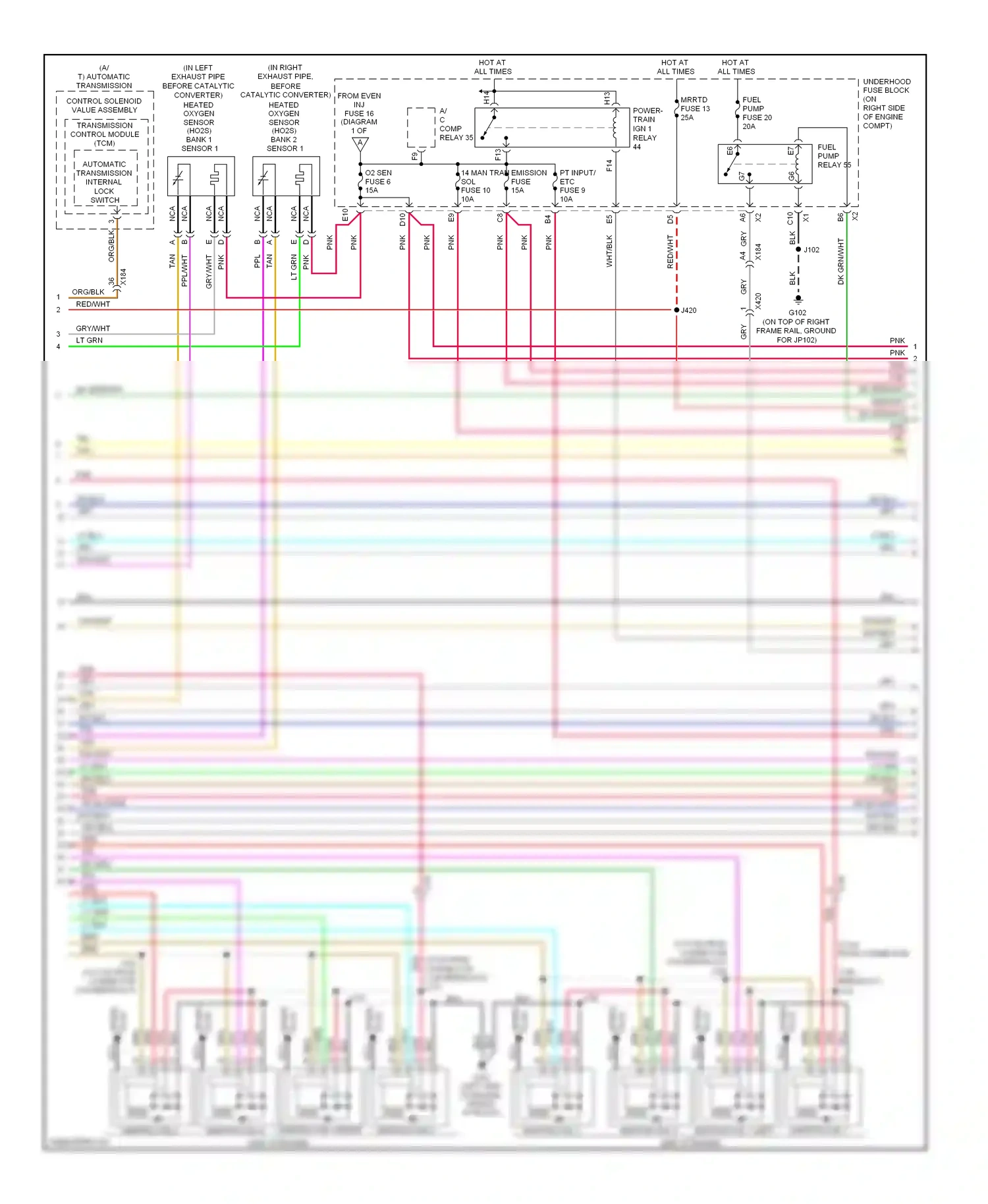 Chevrolet Corvette C6 (2004-2014) breakout) wiring diagram  (9 of 11)