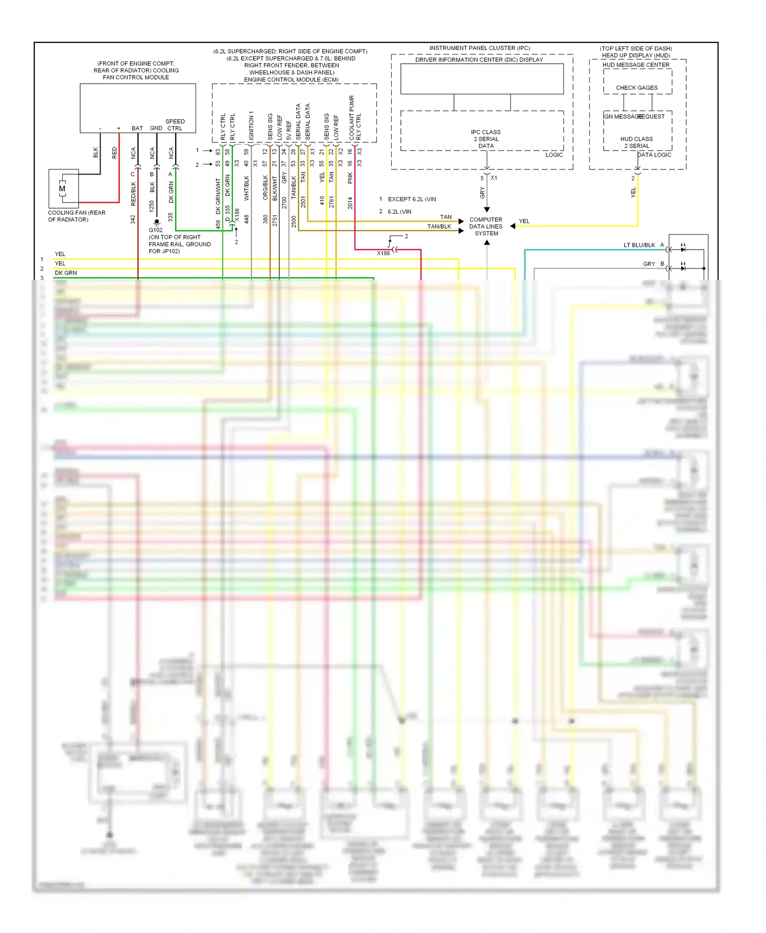 Chevrolet Corvette C6 (2004-2014) dk blu wiring diagram  (3 of 44)