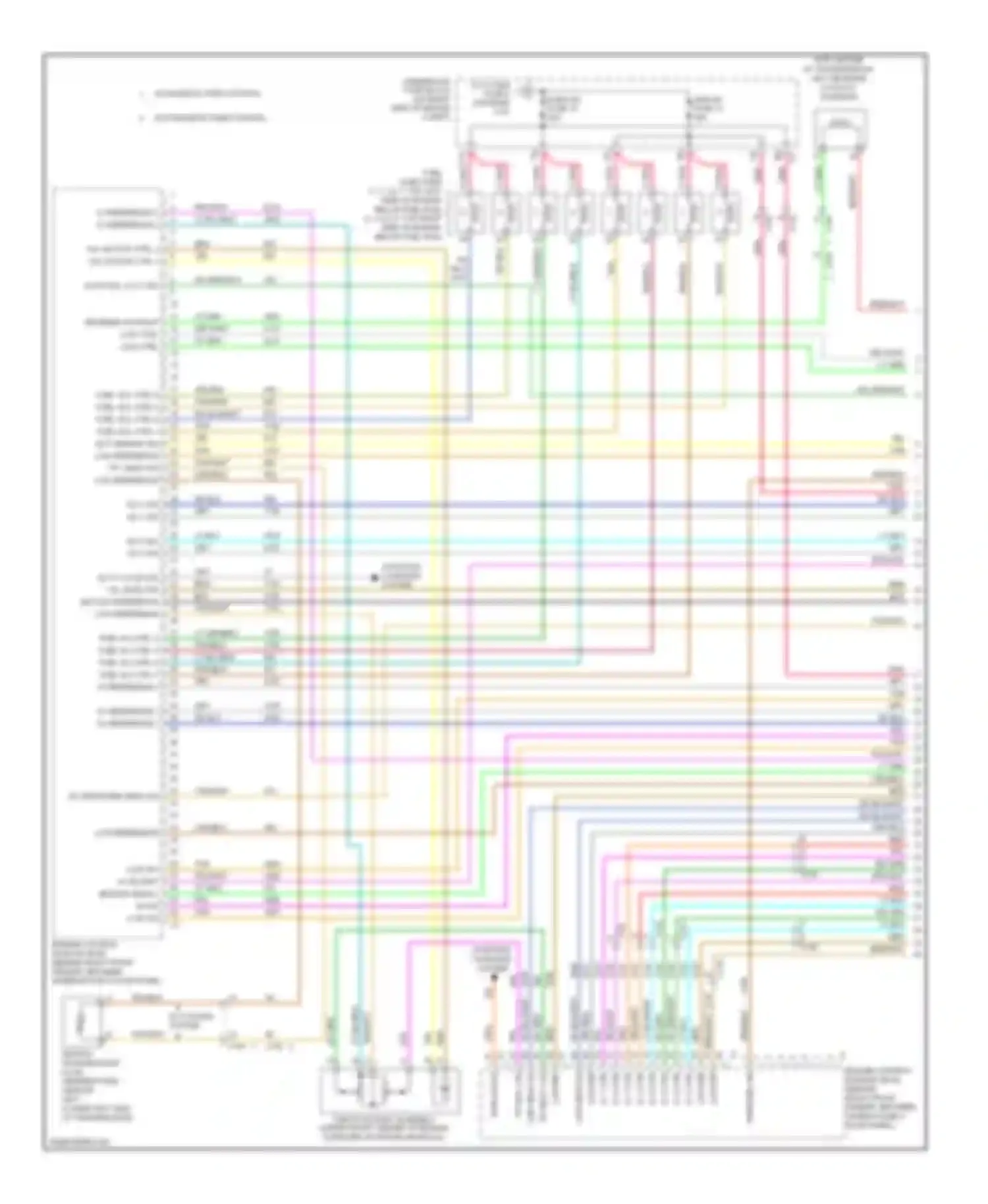 Wiring diagram ic 7 ctrl for Chevrolet Corvette C6 (2004-2014) (2 of 3)