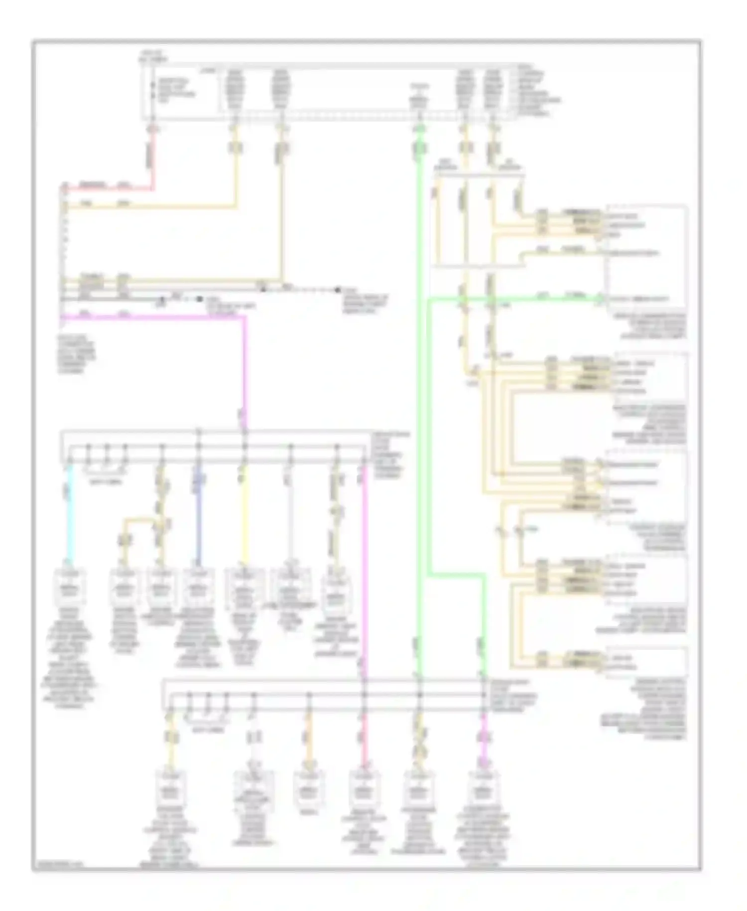 Wiring diagram logic high speed gmlan serial data bus - for Chevrolet Corvette C6 (2004-2014) (1 of 2)