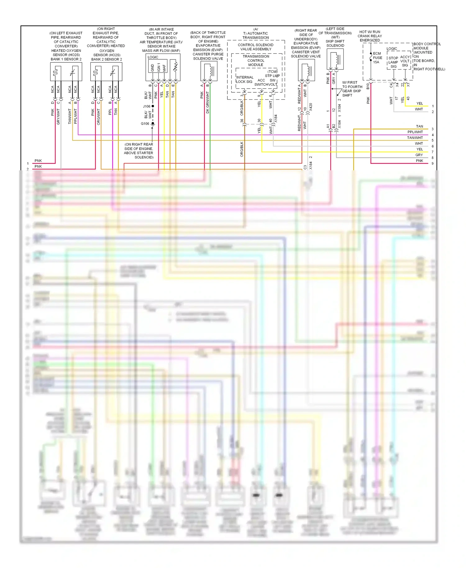 Chevrolet Corvette C6 (2004-2014) nca wiring diagram  (18 of 41)