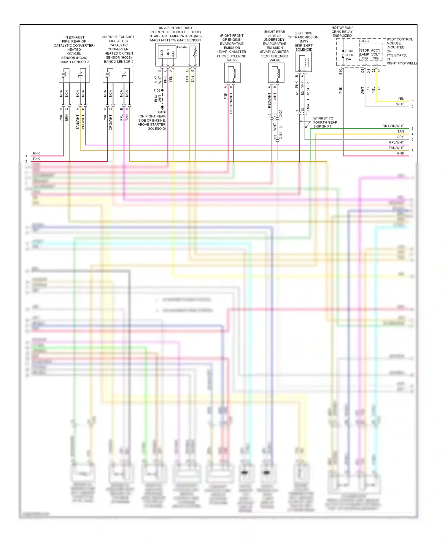Chevrolet Corvette C6 (2004-2014) nca wiring diagram  (22 of 41)