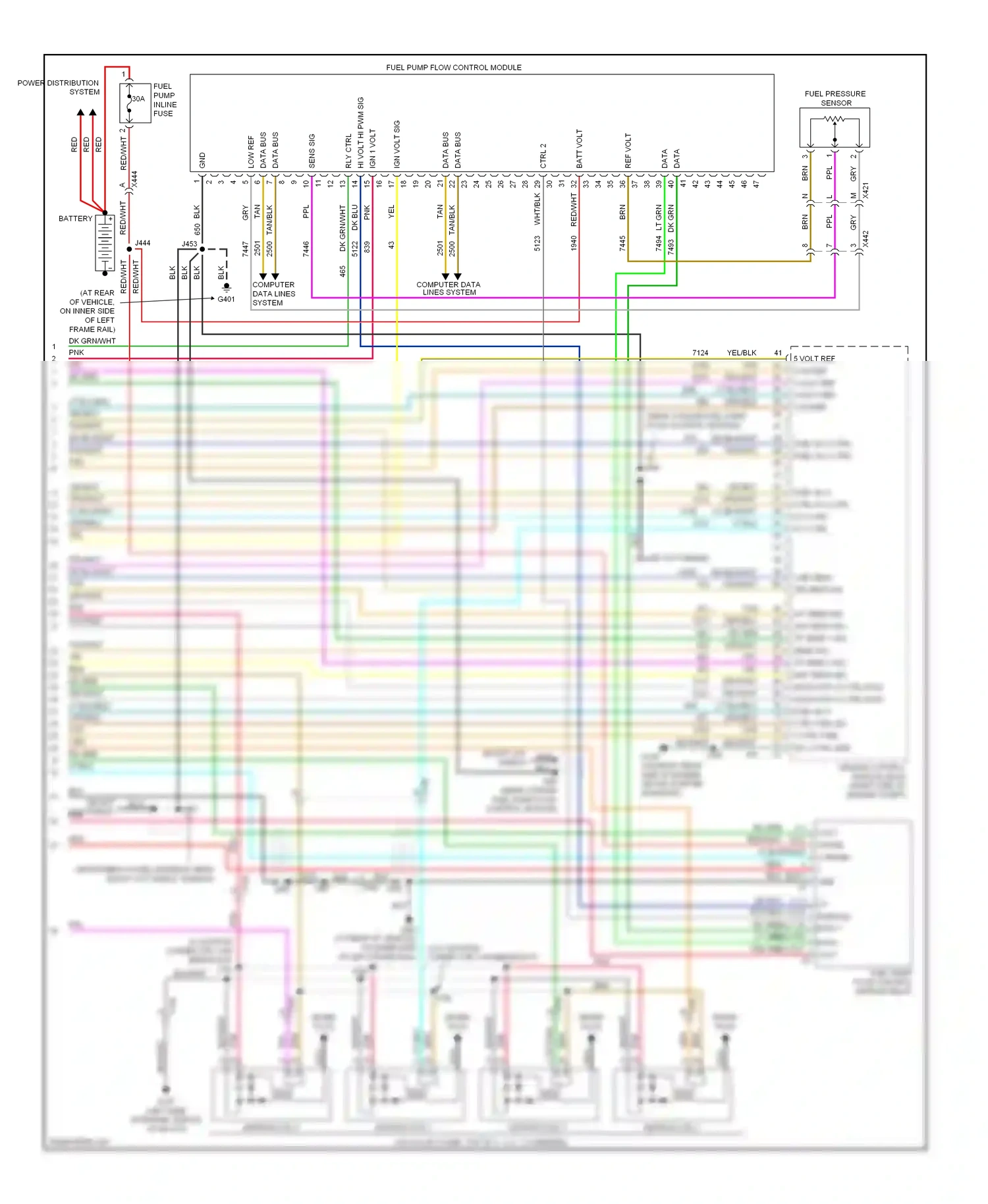 Chevrolet Corvette C6 (2004-2014) nca wiring diagram  (10 of 41)