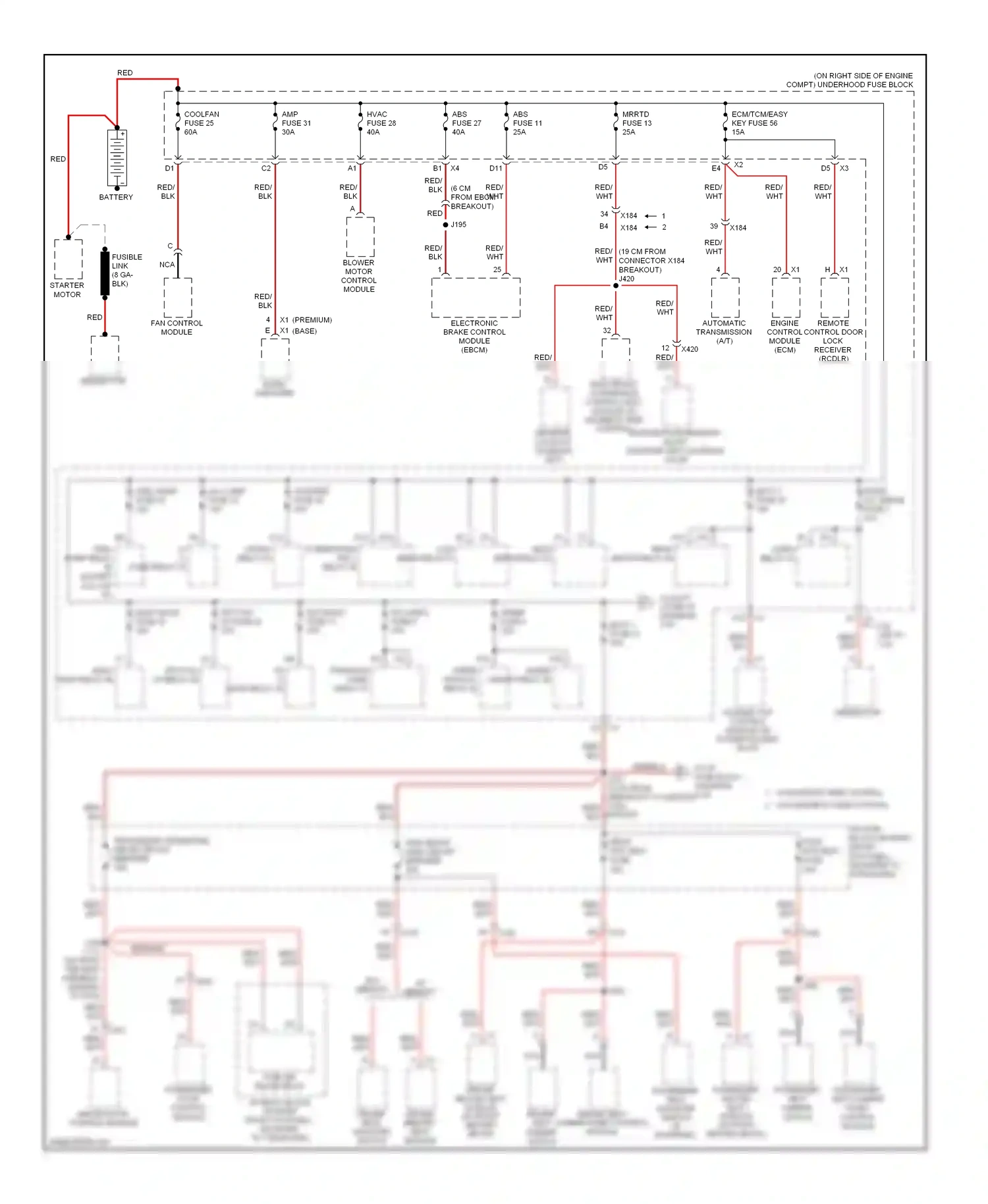 Chevrolet Corvette C6 (2004-2014) nca wiring diagram  (26 of 41)