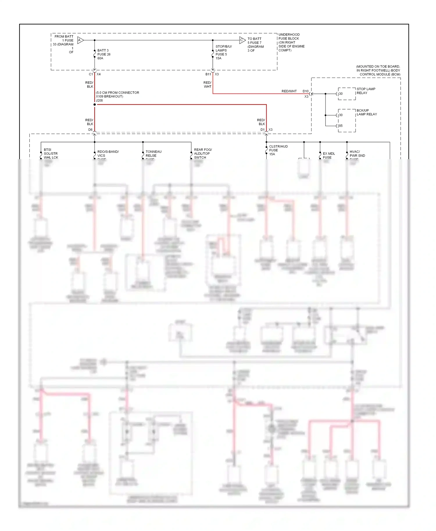 Chevrolet Corvette C6 (2004-2014) nca wiring diagram  (27 of 41)
