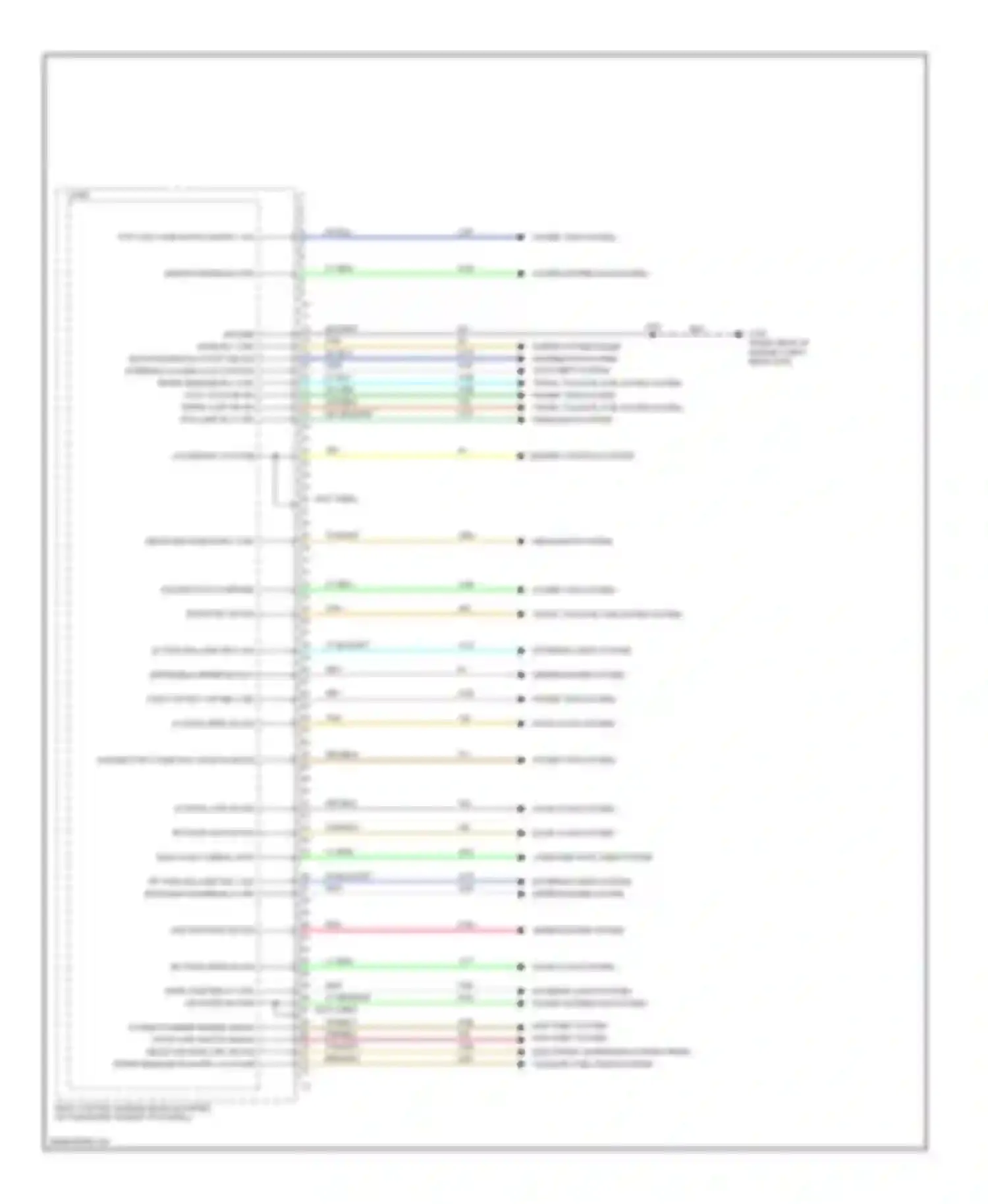 Wiring diagram rf door open sw sig for Chevrolet Corvette C6 (2004-2014) (1 of 1)