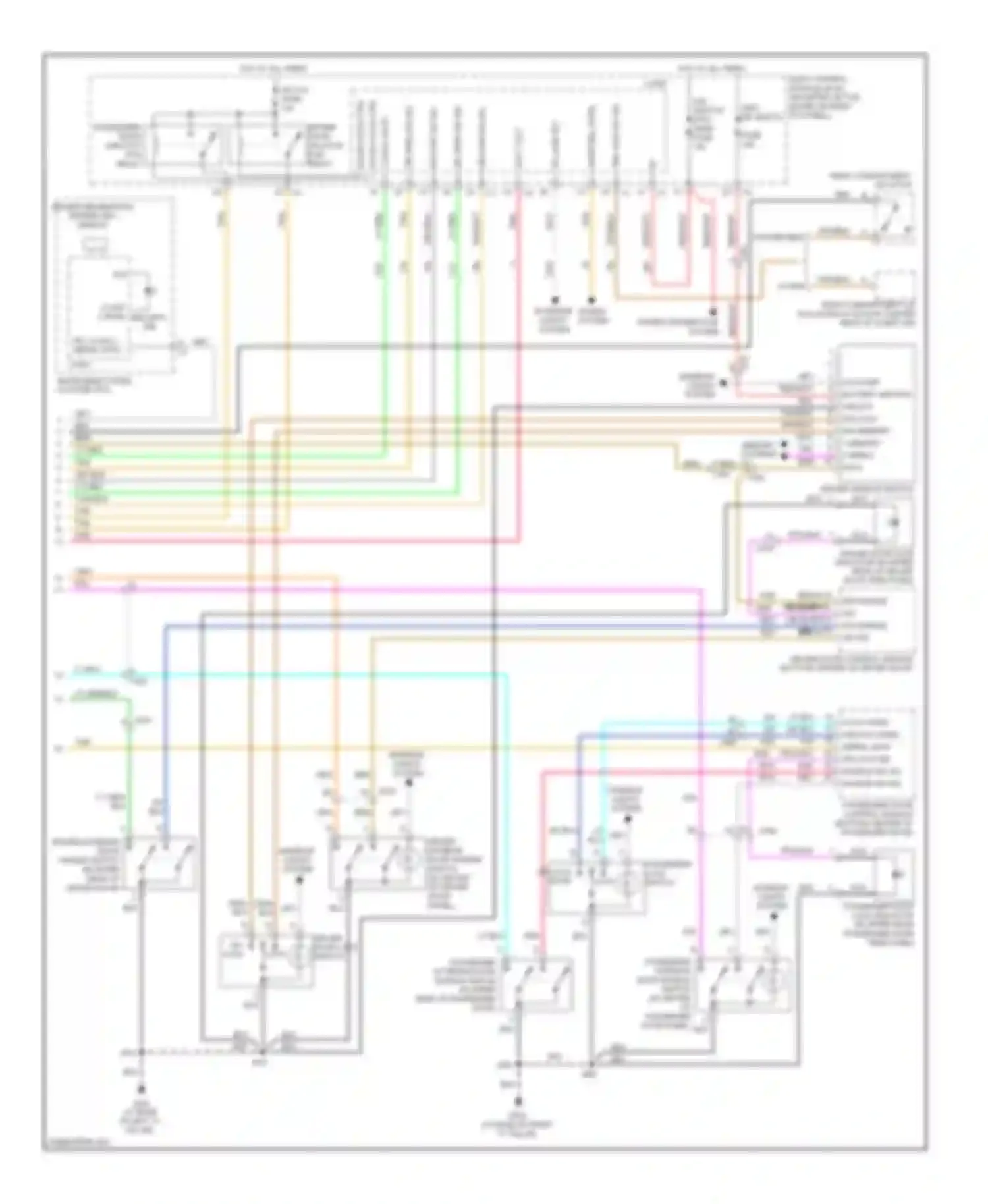 Wiring diagram snsr fuse fuse for Chevrolet Corvette C6 (2004-2014) (1 of 2)