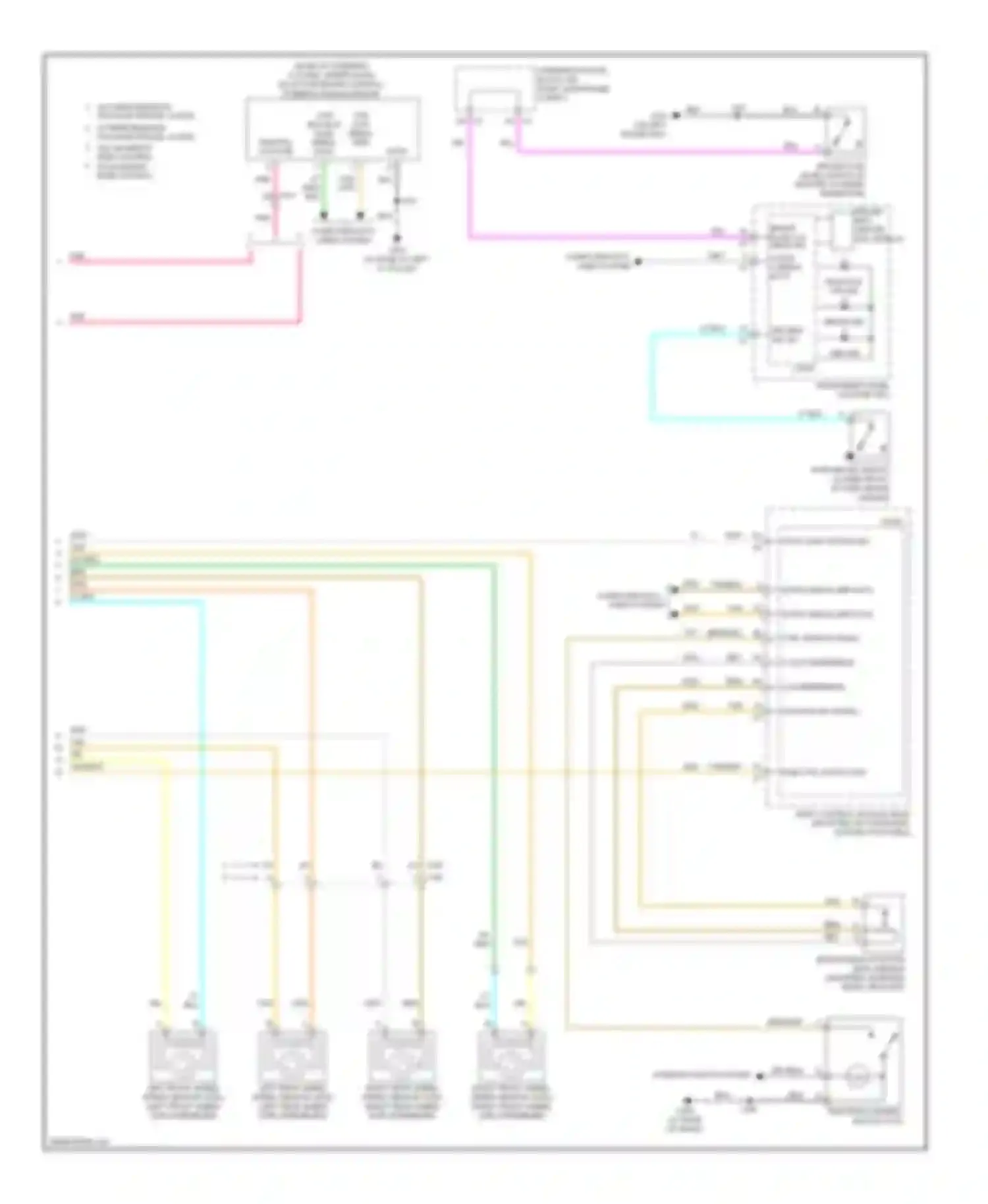 Wiring diagram stop lamp switch sig for Chevrolet Corvette C6 (2004-2014) (1 of 1)