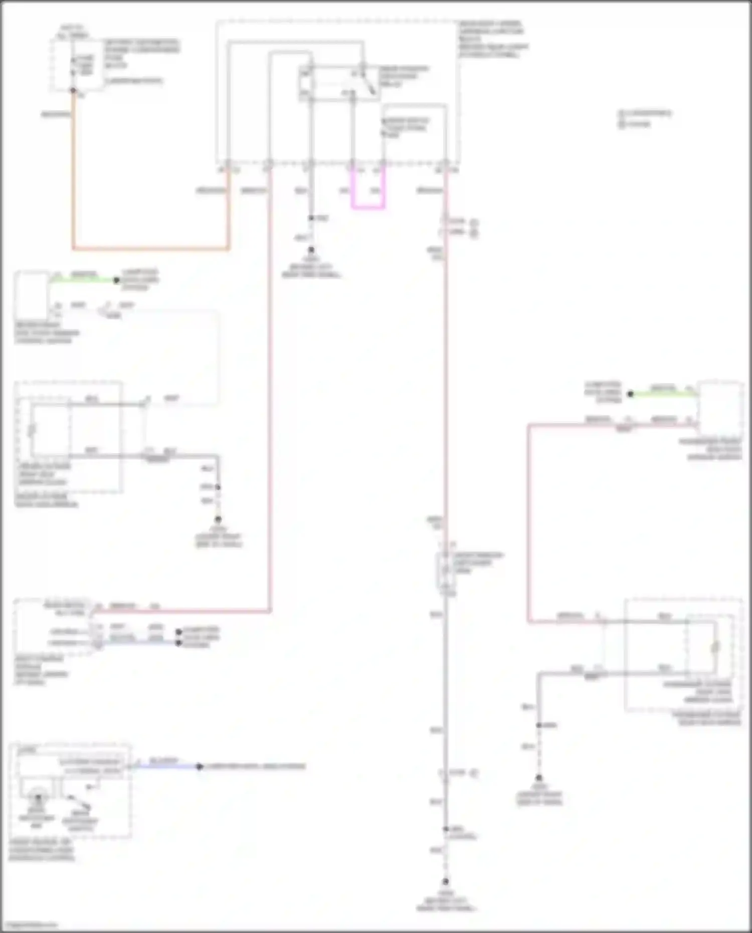 Corvette Chevrolet C8 (2020-2024): Defoggers circuit