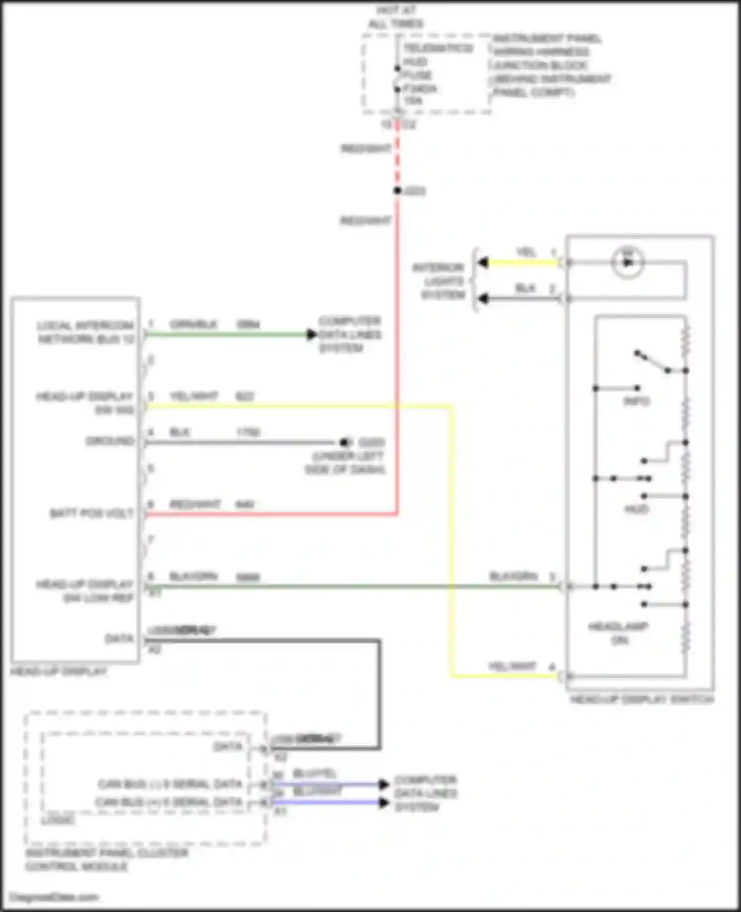 Wiring diagram blk for Chevrolet Corvette C8 (2020-2024) (42 of 107)