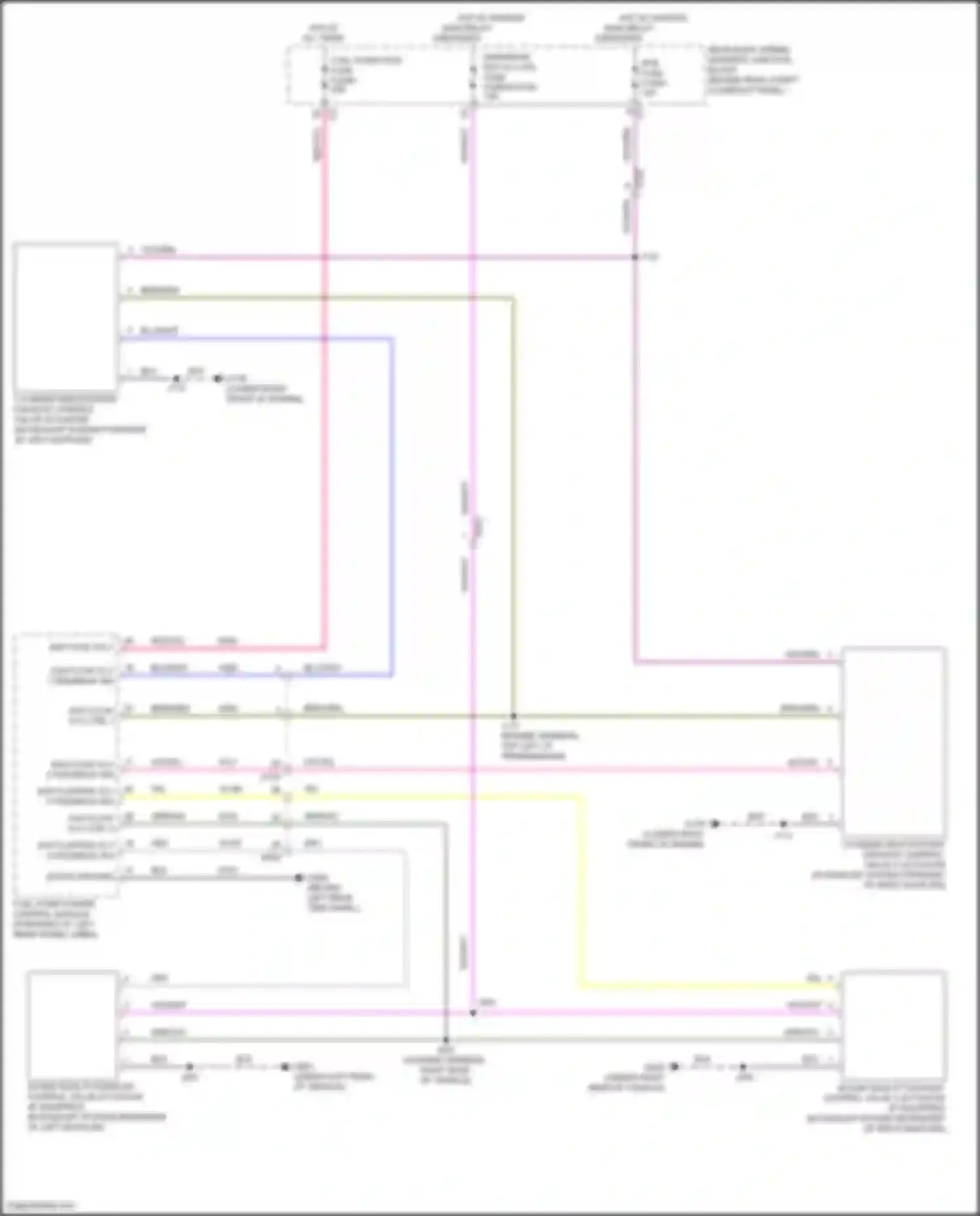 Wiring diagram blk for Chevrolet Corvette C8 (2020-2024) (91 of 107)